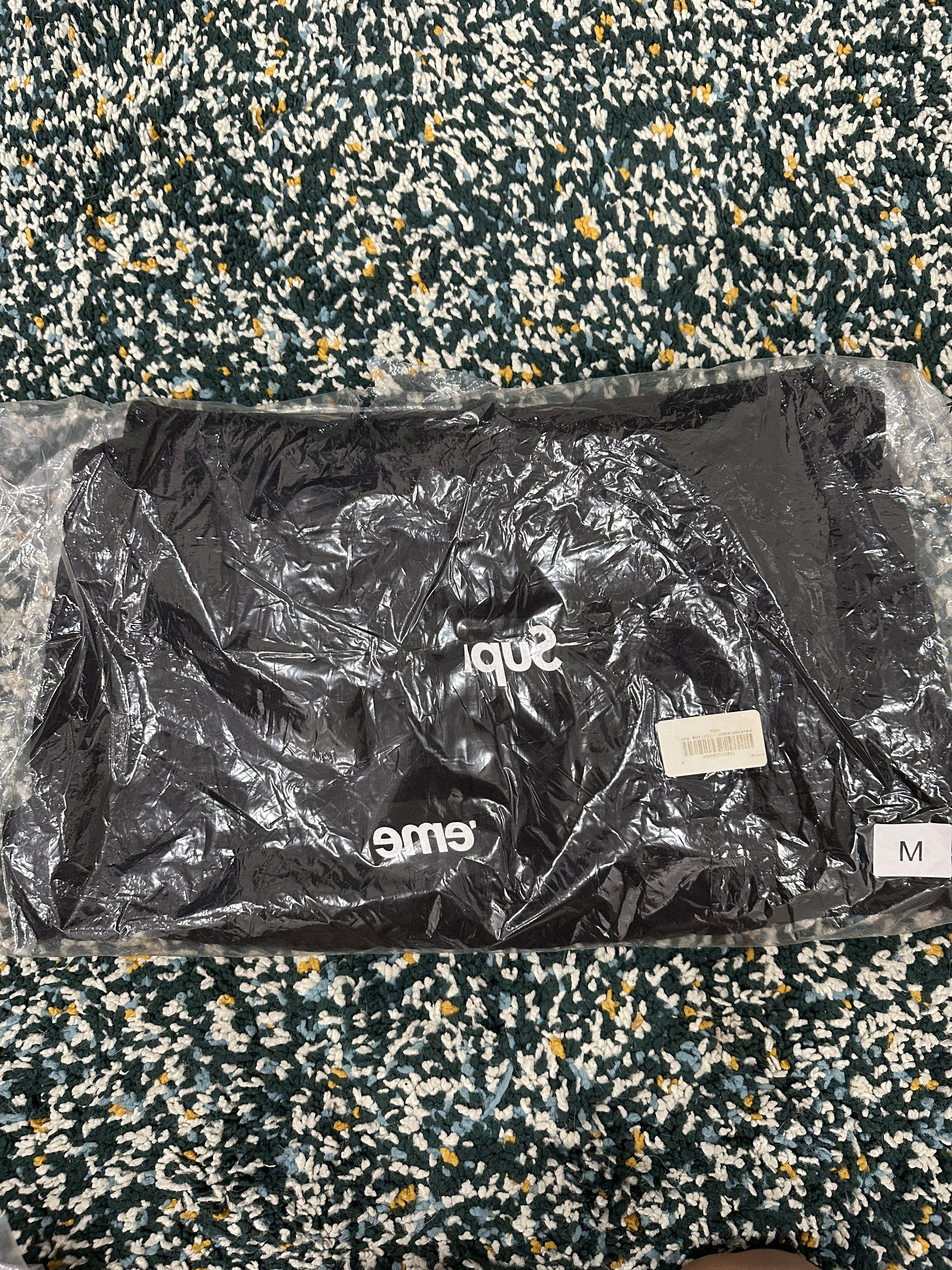 Comme des Garcons SHIRT × Supreme Supreme CDG Split Box Logo Hooded Sweatshirt Size US M / EU 48-50 / 2 - 2 Thumbnail