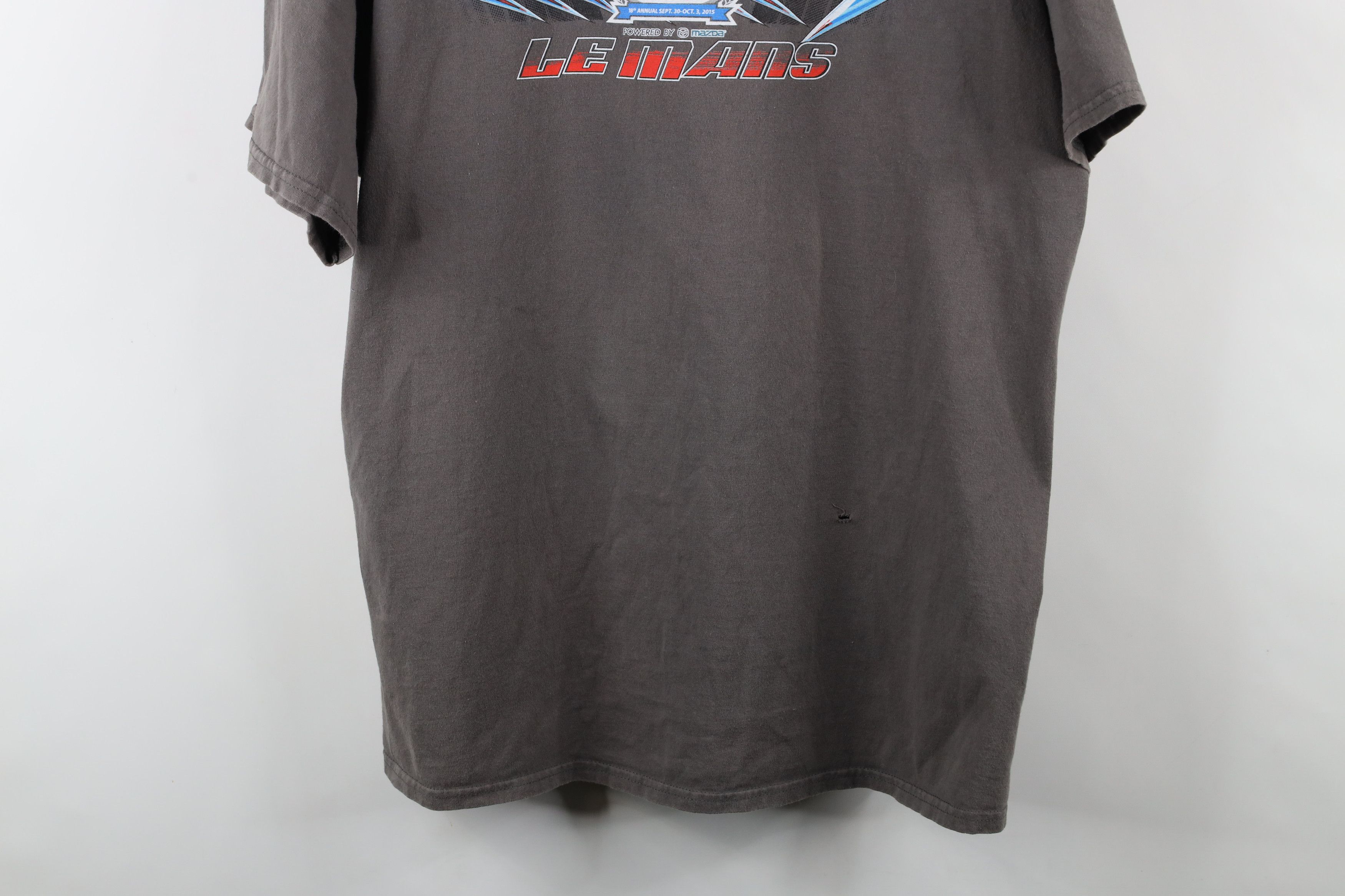 Vintage Vintage 2015 Petit Le Mans Endurance Car Racing T-Shirt Gray Size US XXL / EU 58 / 5 - 3 Thumbnail