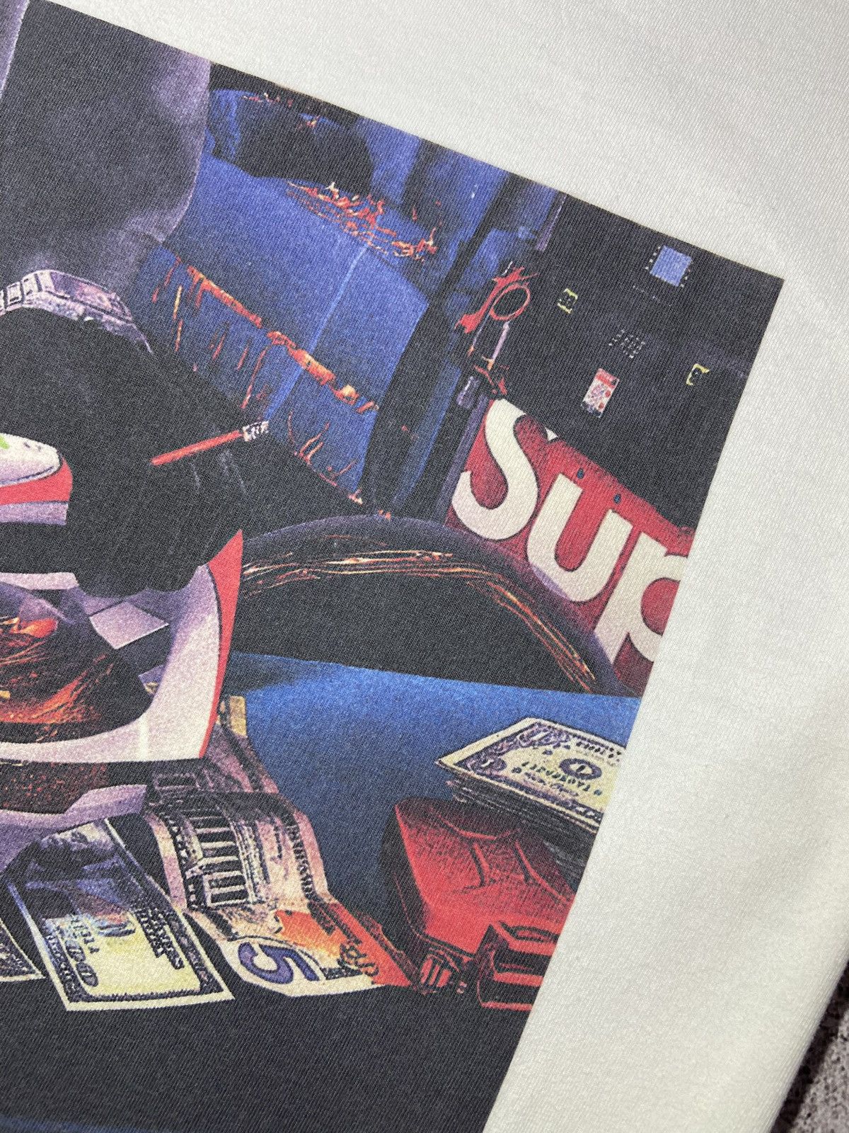 Supreme 💥Supreme white printed logo t-shirt‼️ Size US L / EU 52-54 / 3 - 6 Thumbnail