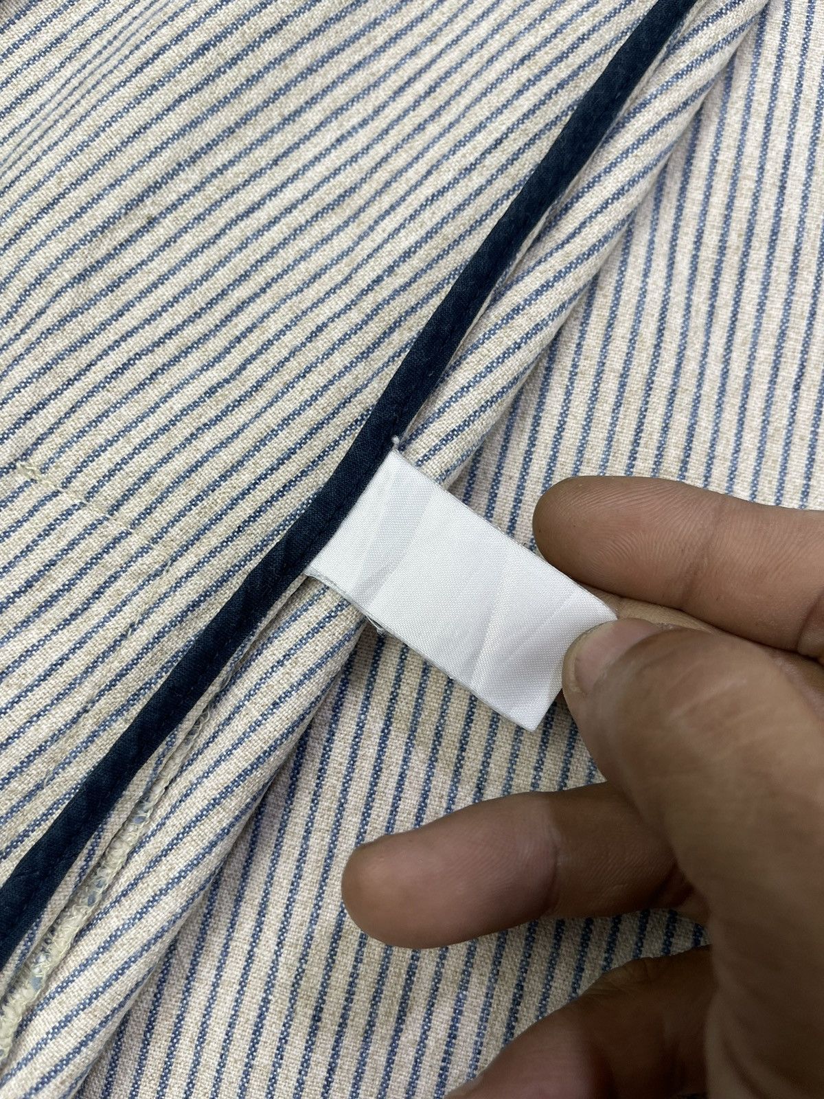 Blue Blue Japan Vtg Blue Blue Japan Hickory Stripe Work Jacket Size US XS / EU 42 / 0 - 15 Thumbnail