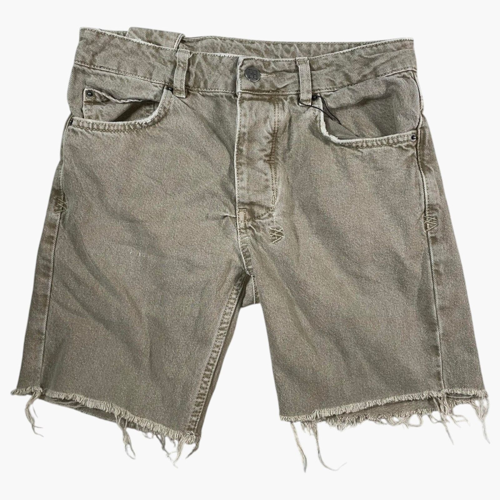 Ksubi Ksubi Khaki Jean Shorts Size US 28 / EU 44 - 1 Thumbnail