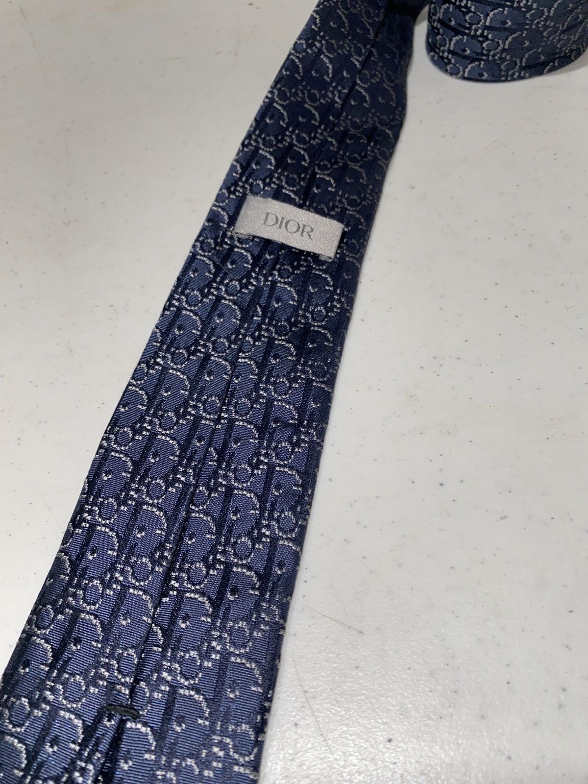 Dior Dior Monogram Tie Size ONE SIZE - 6 Thumbnail