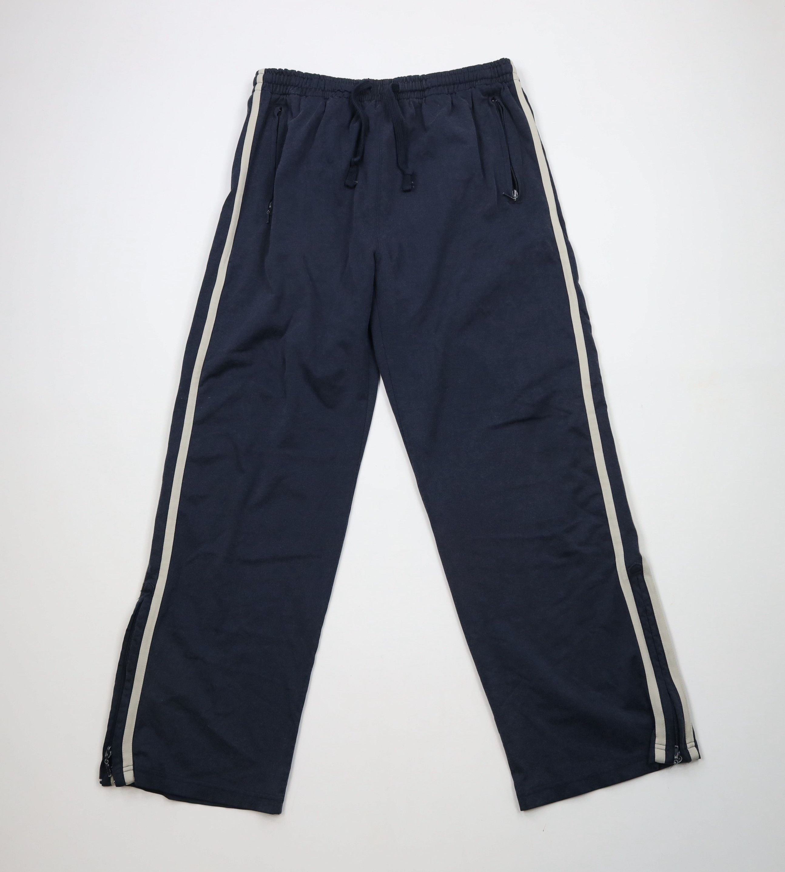 Vintage Vintage 90s Streetwear Wide Leg Sweatpants Pants Blue Size US 36 / EU 52 - 1 Thumbnail