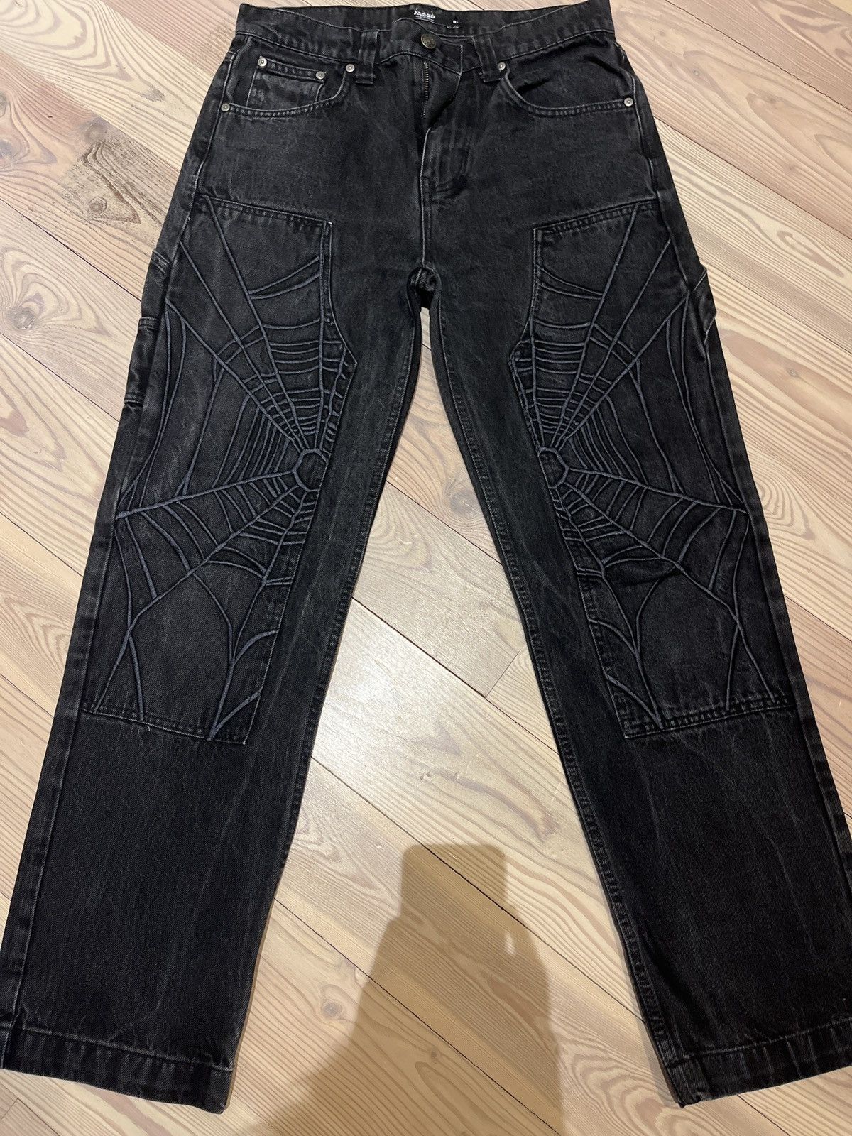Jaded London Spider web double knee Size US 30 / EU 46 - 1 Thumbnail