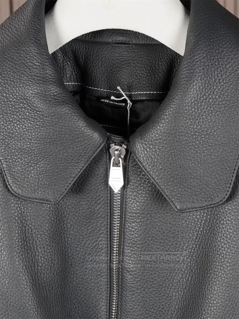 Hermes Hermes Deerhide Thin Insulated Leather Jacket Size US L / EU 52-54 / 3 - 7 Thumbnail