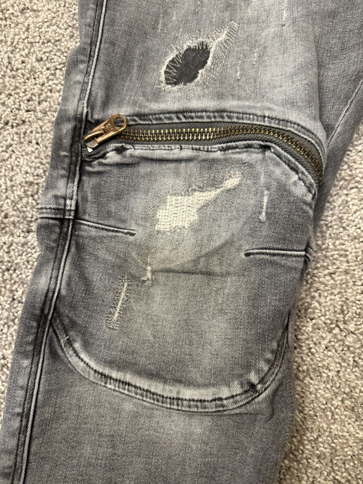 G-Star 5620 3D Zip Knee Jeans Size US 32 / EU 48 - 2 Thumbnail