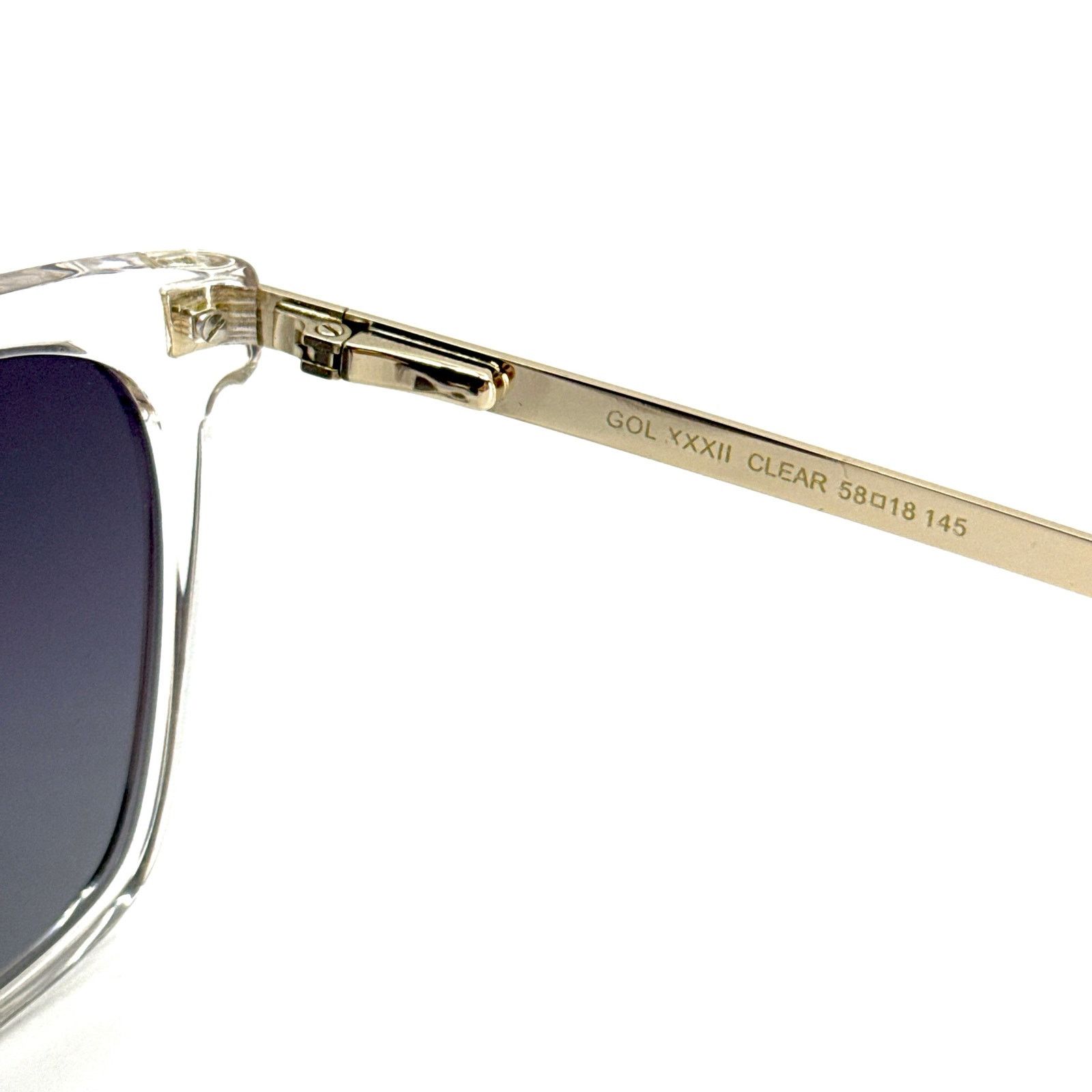 Goliath NEW!!! GOLIATH Sunglasses GOLXXXII Clear Authentic Size ONE SIZE - 9 Thumbnail