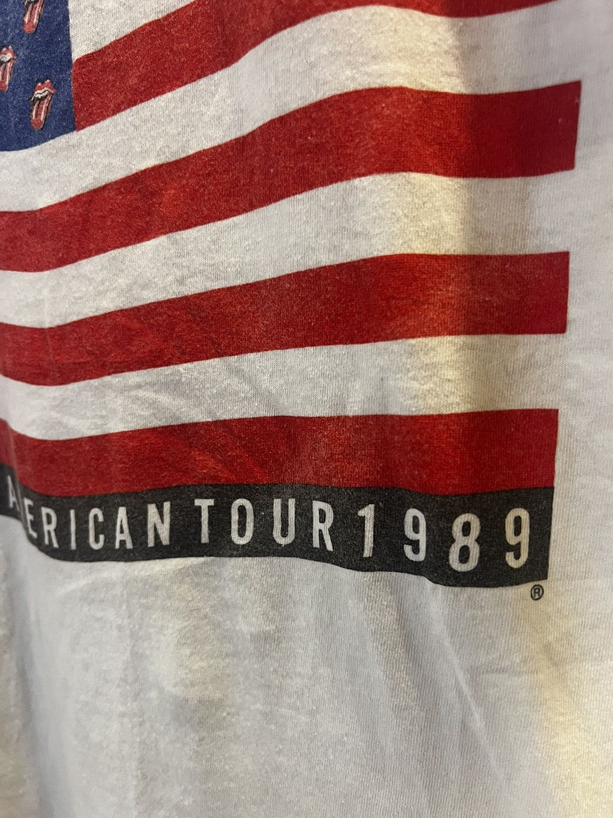 Band Tees × Brockum × Vintage Vintage 1989 Rolling Stones “The North American Tour” Tee Size US L / EU 52-54 / 3 - 6 Thumbnail