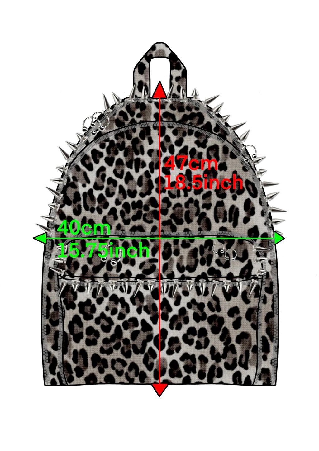 Japanese Brand Spikeleo Backpack from Ethereal exist Size ONE SIZE - 7 Thumbnail
