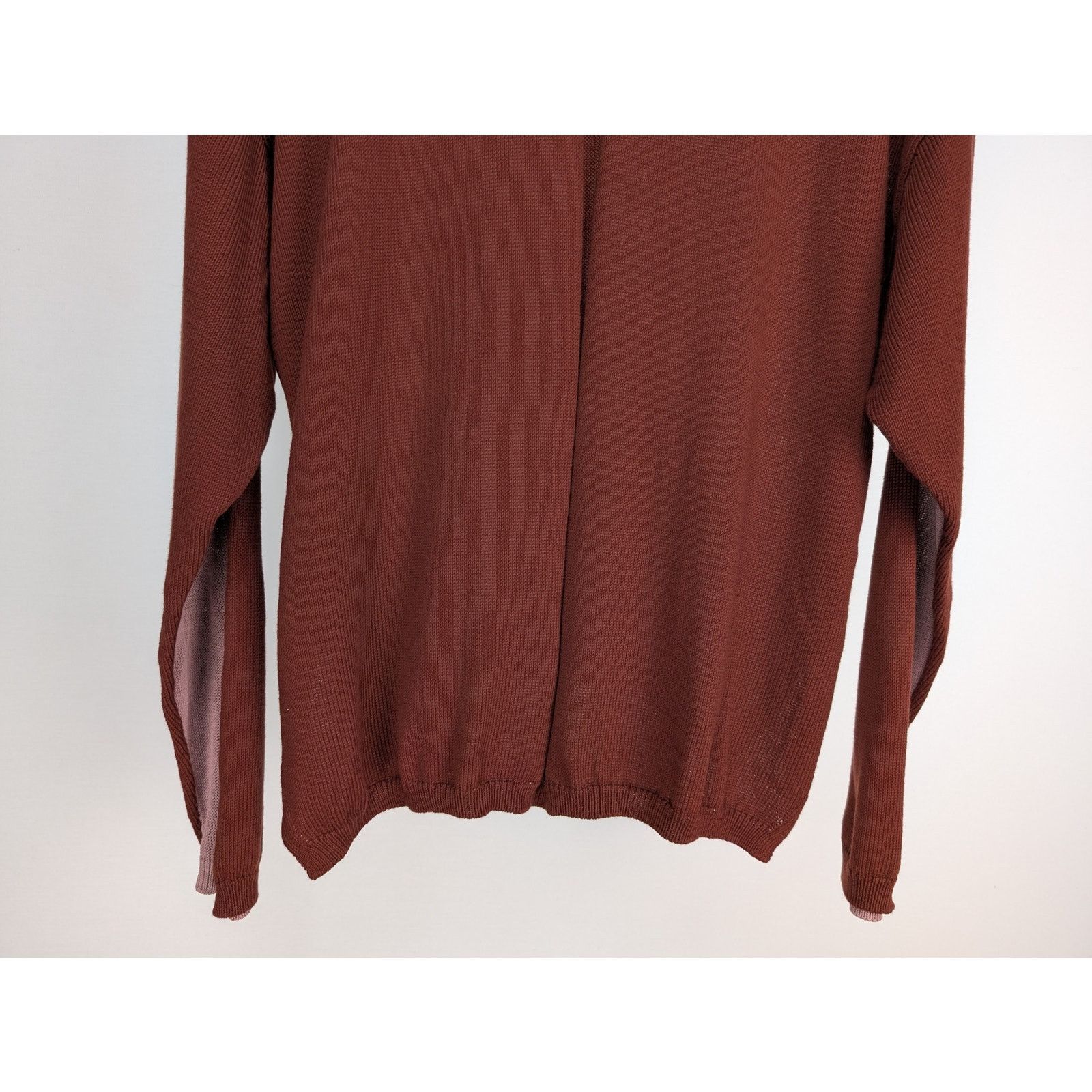 Rick Owens o1rshd1 Combo Crewneck Sweat Sweatshirt Henna / Dusty Pink Size US XL / EU 56 / 4 - 11 Thumbnail