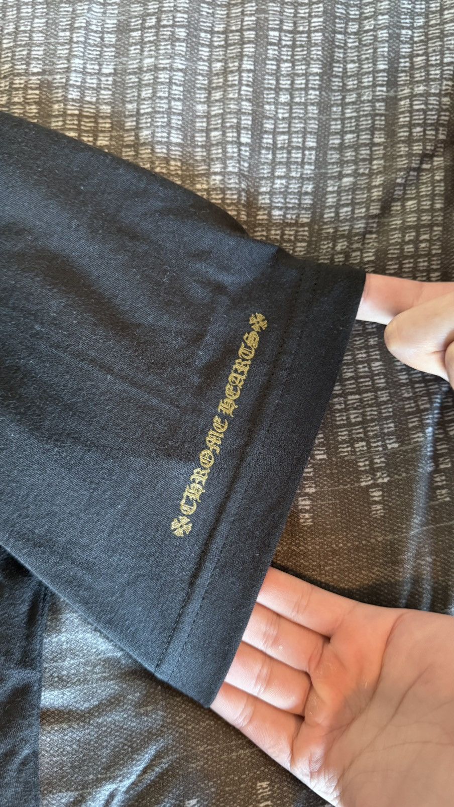 Chrome Hearts CHROME HEARTS ARMY GREEN NECK LOGO TEE Size US M / EU 48-50 / 2 - 3 Thumbnail