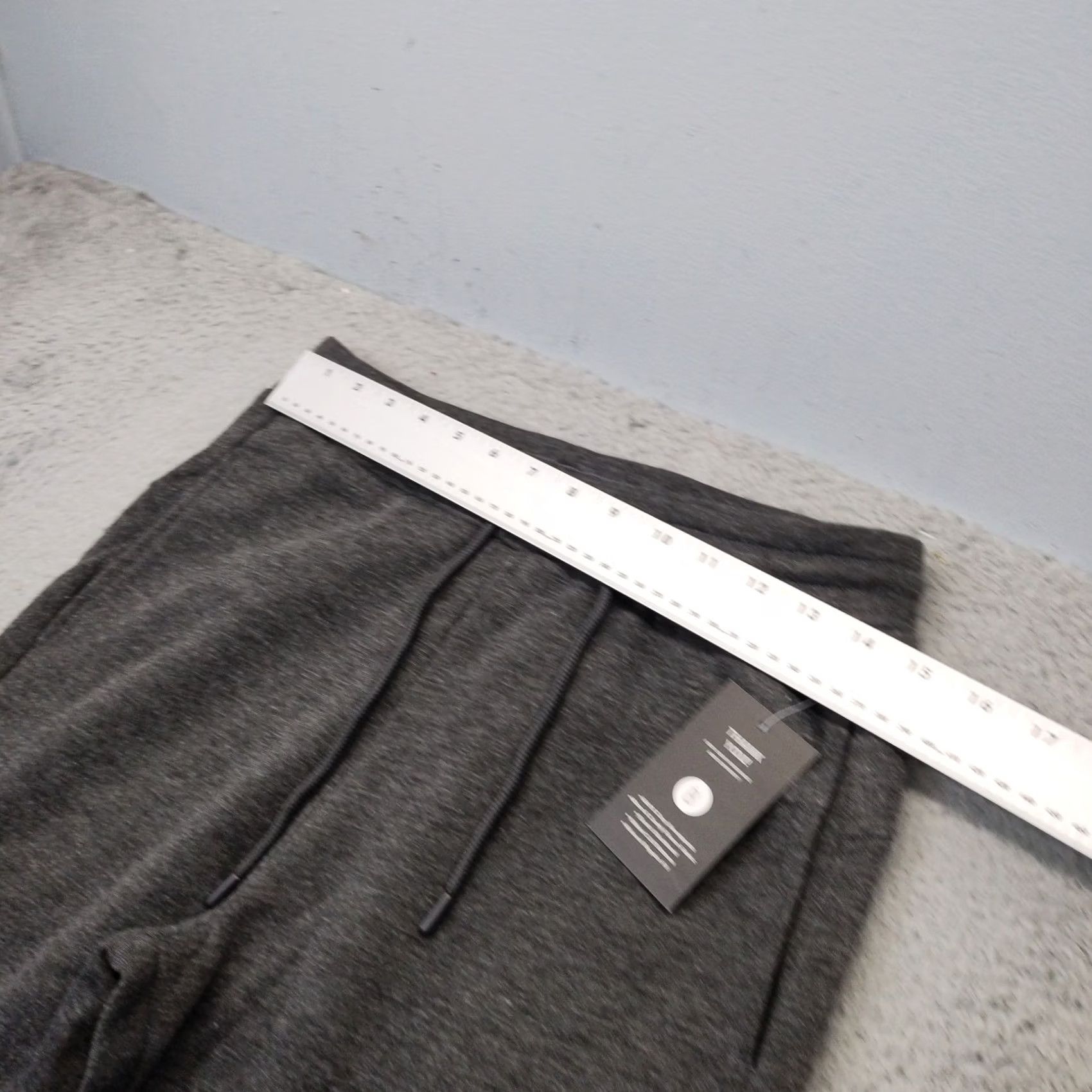 Vintage Bottomline Sweatpants Womens M Charcoal Fleece Lined Soft Cozy Warm Drawstring Pants Womens Size M Charcoal Size 32" / US 10 / IT 46 - 3 Thumbnail