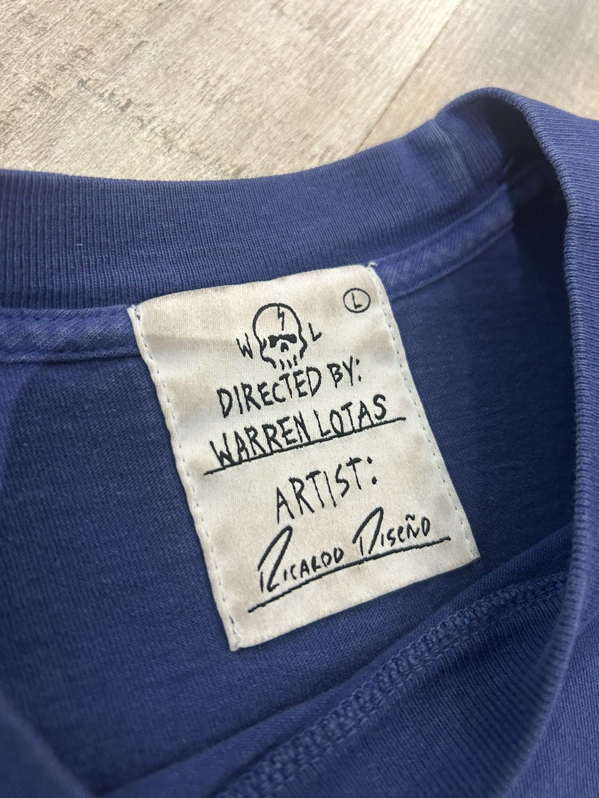 Warren Lotas Warren Lotas x Ricardo Diseño Death Life Eyes L/S Tee Size US L / EU 52-54 / 3 - 6 Thumbnail