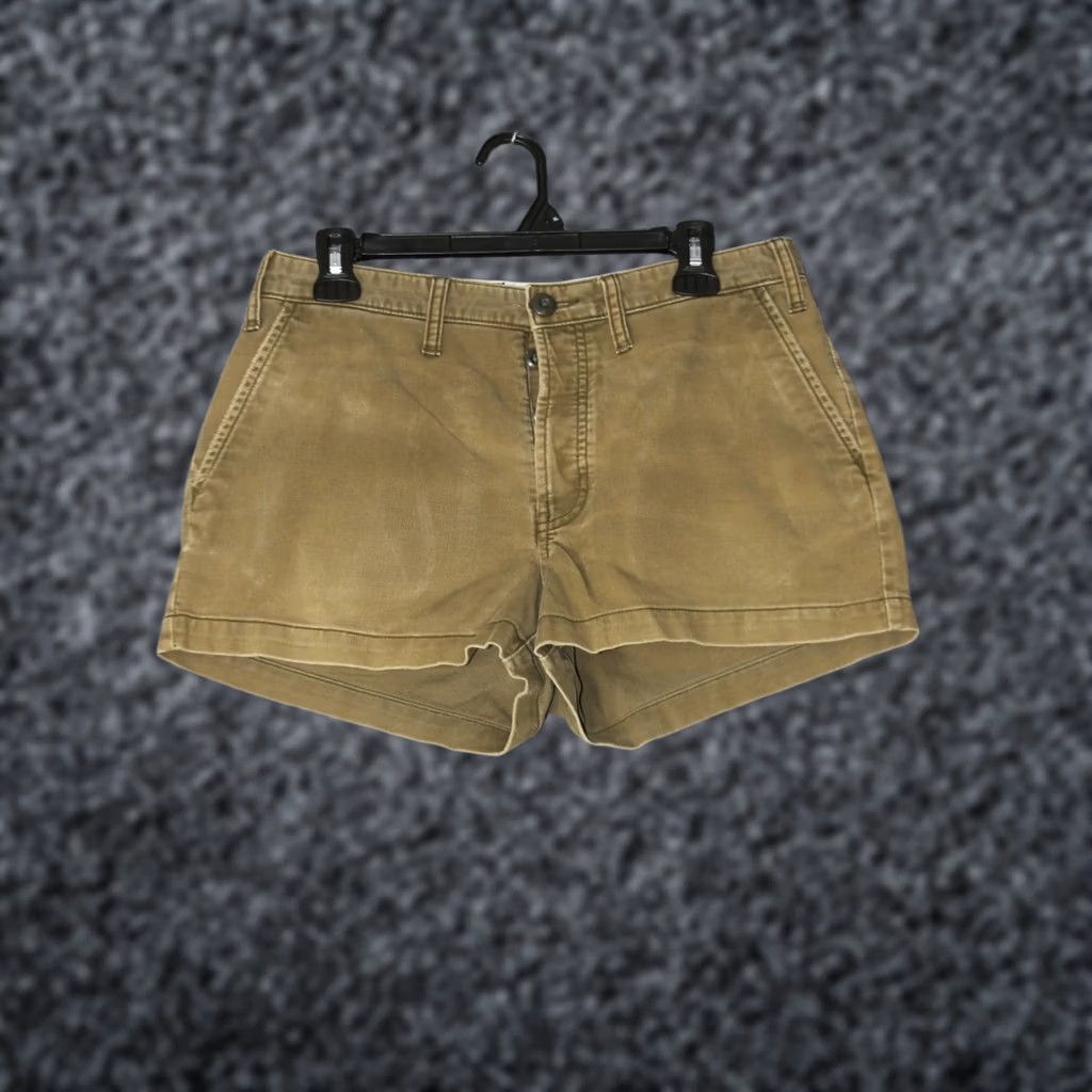 Abercrombie & Fitch Abercrombie & Fitch Shorts Womens 8 Brown Utility Gorpcore Y2K Summer Short Size 24" / US 00 / IT 34 - 1 Thumbnail
