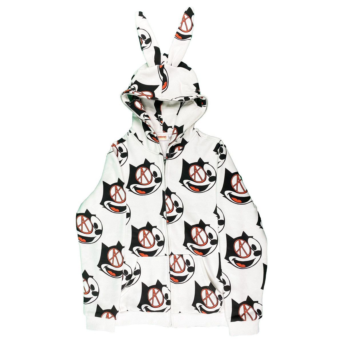Japanese Brand Introvert Studios “Psycho” Bunny Full Zip Hoodie Size US XL / EU 56 / 4 - 2 Thumbnail