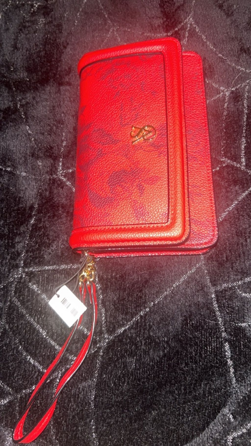 Victoria's Secret Women's Victoria's Secret Wallet One Size Red Black Size ONE SIZE - 2 Thumbnail
