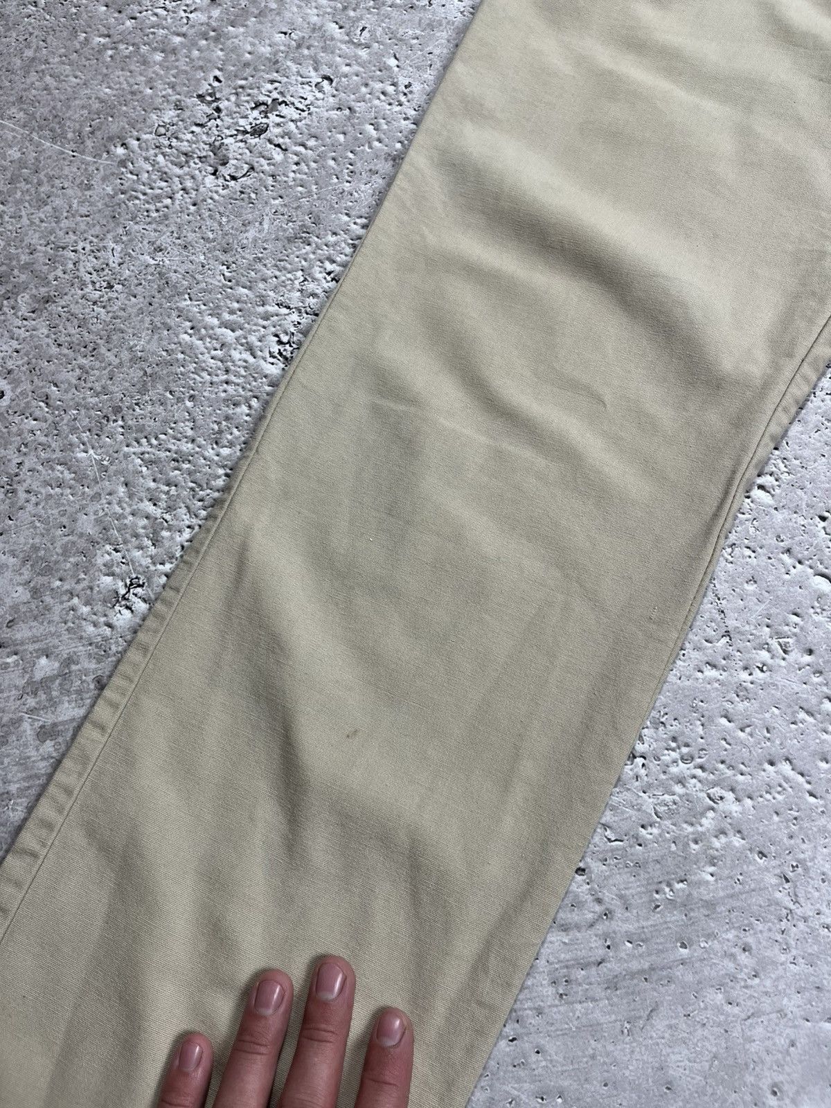 Levi's Vintage Levi’s 631 Beige Pants Made in Italy W36 L36 Size US 36 / EU 52 - 12 Thumbnail