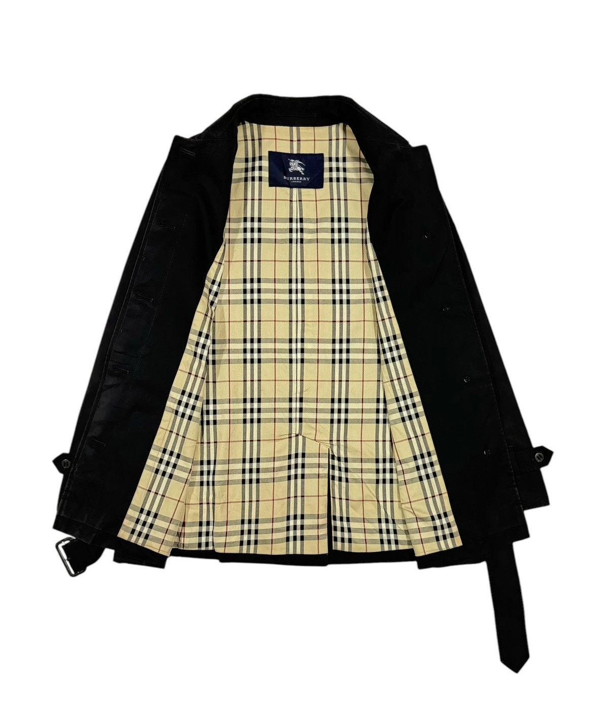Burberry Authentic🔥Burberry London Parka Black Novacheck Inner Jacket Size US S / EU 44-46 / 1 - 5 Thumbnail