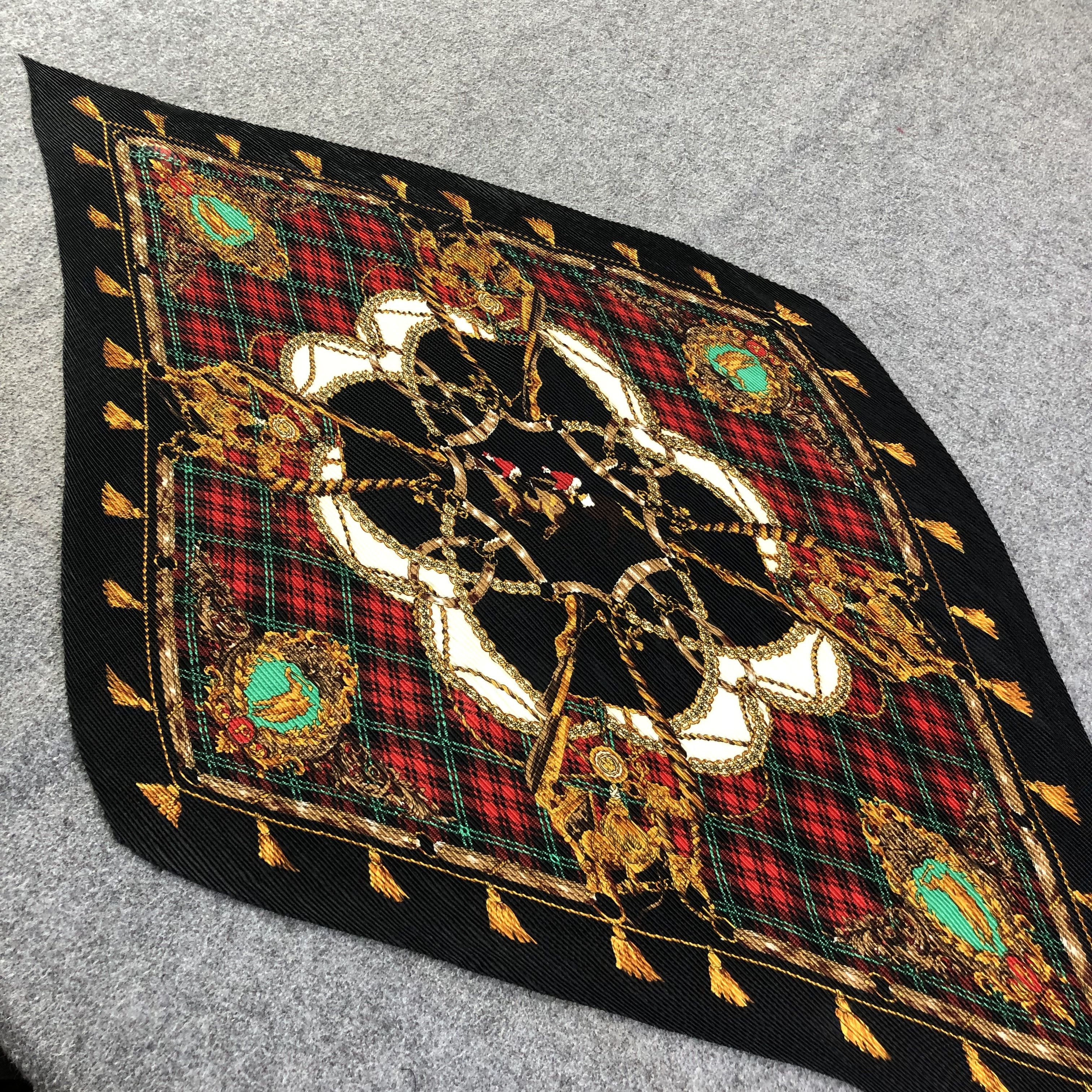 Japanese Brand Luxury Pleated Scarf M459 Size ONE SIZE - 2 Thumbnail