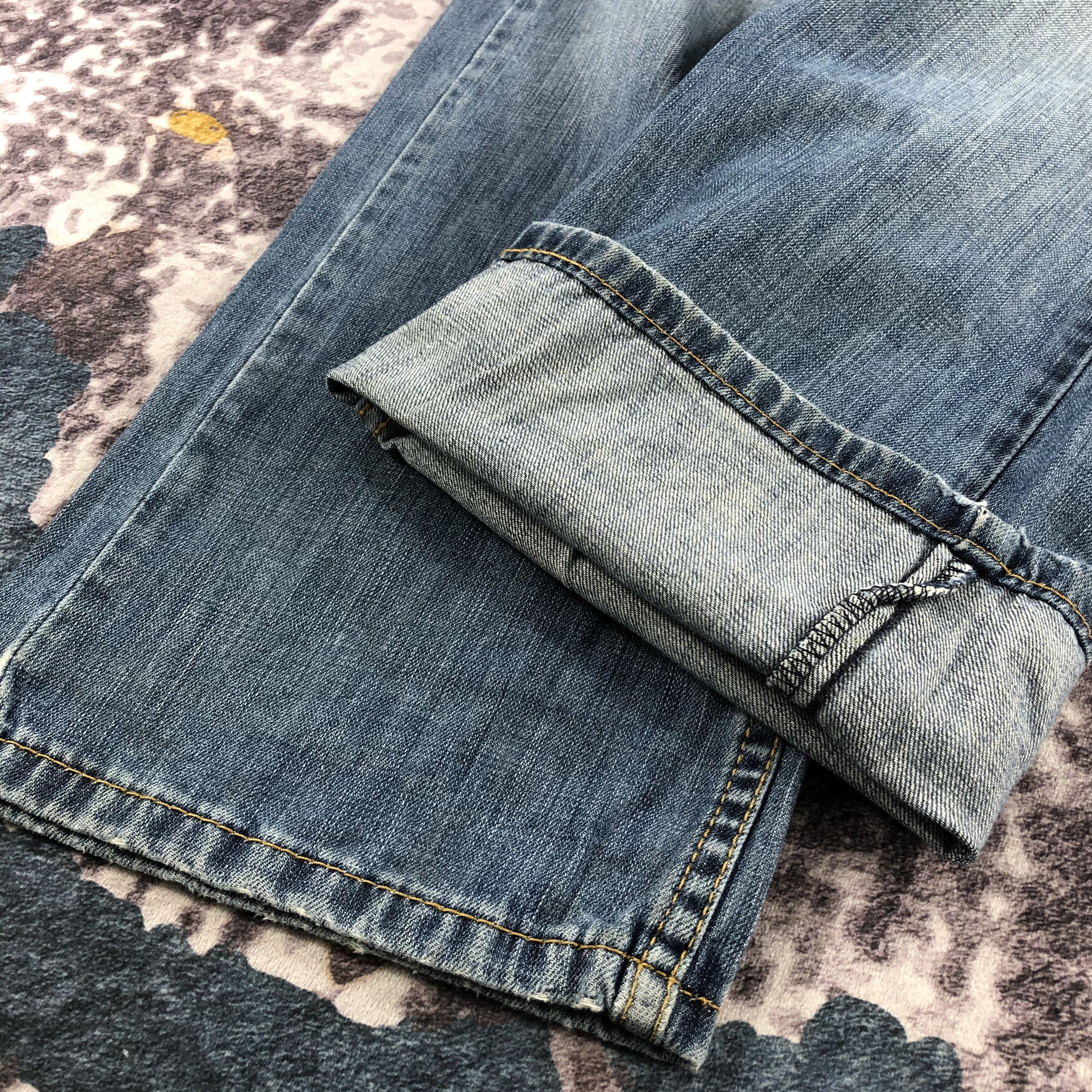 Levi's × Vintage Vintage Blue Wash Levis 505 Jeans-JM2619 Size US 34 / EU 50 - 7 Thumbnail