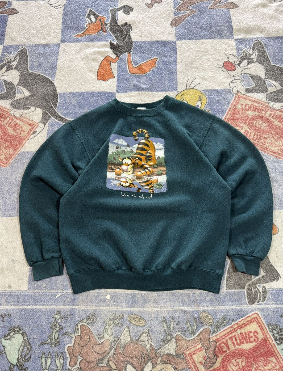 Disney Vintage Tigger crewneck sweatshirt Size US M / EU 48-50 / 2 - 1 Thumbnail