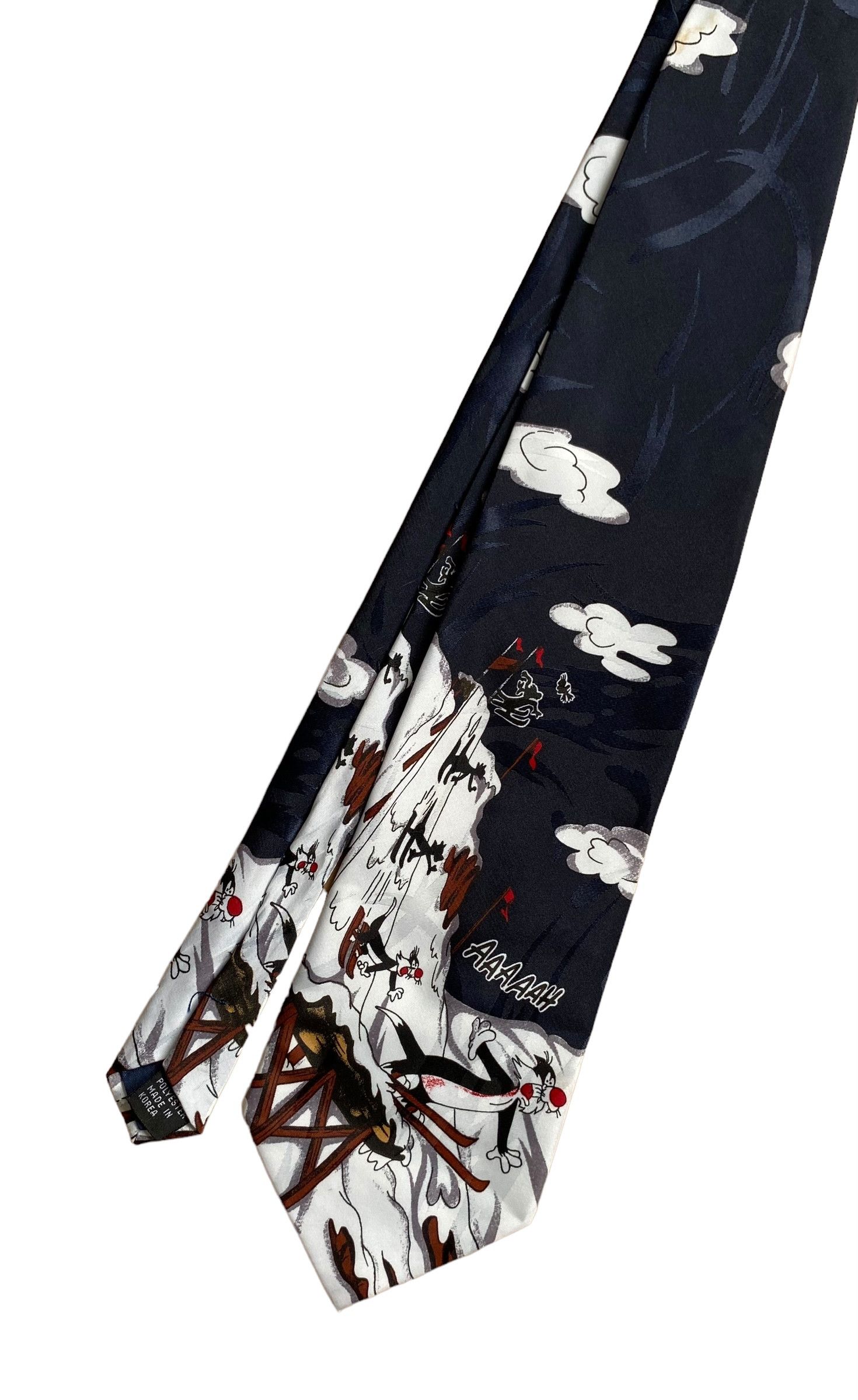 Vintage × Warner Bros 1995s' Vintage Looney Tunes tie Size ONE SIZE - 3 Thumbnail