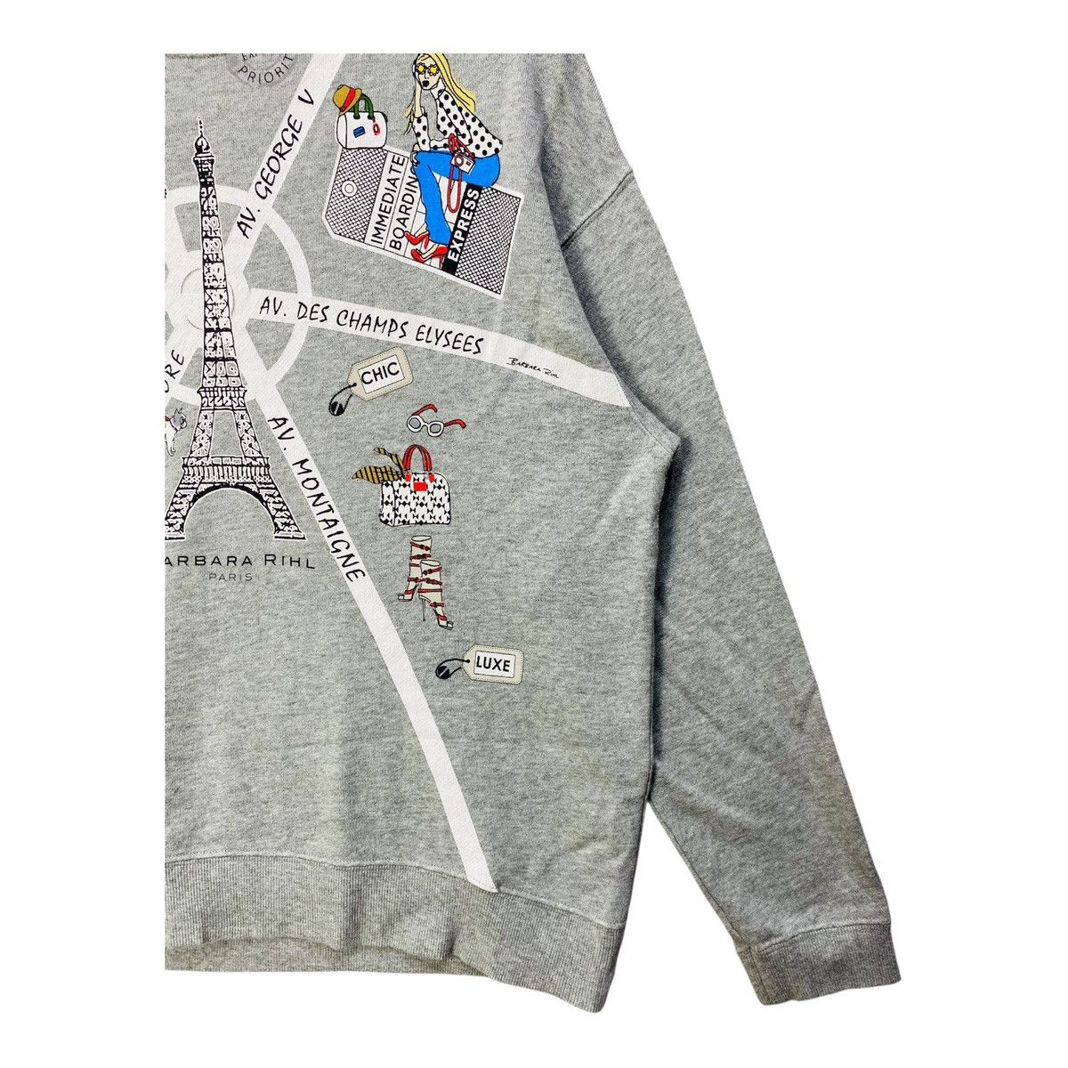 Uniqlo Barbara Rihl Pars X Uniqlo Women Sweatshirt Crewneck Size L Size L / US 10 / IT 46 - 3 Thumbnail