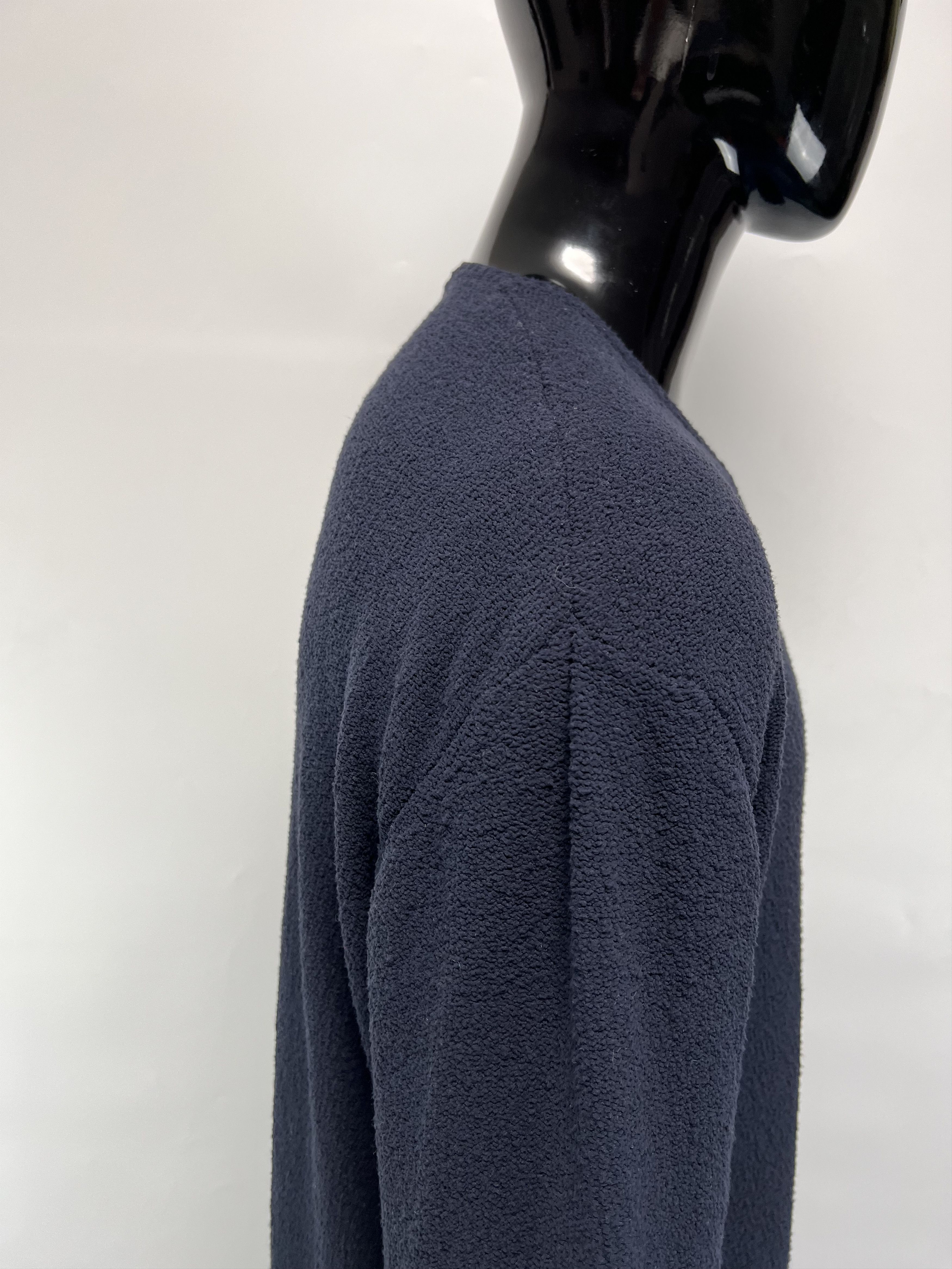 Ermenegildo Zegna Ermenegildo Zegna Men's Navy V-Neck Sweater Size XXL Size US XXL / EU 58 / 5 - 4 Thumbnail