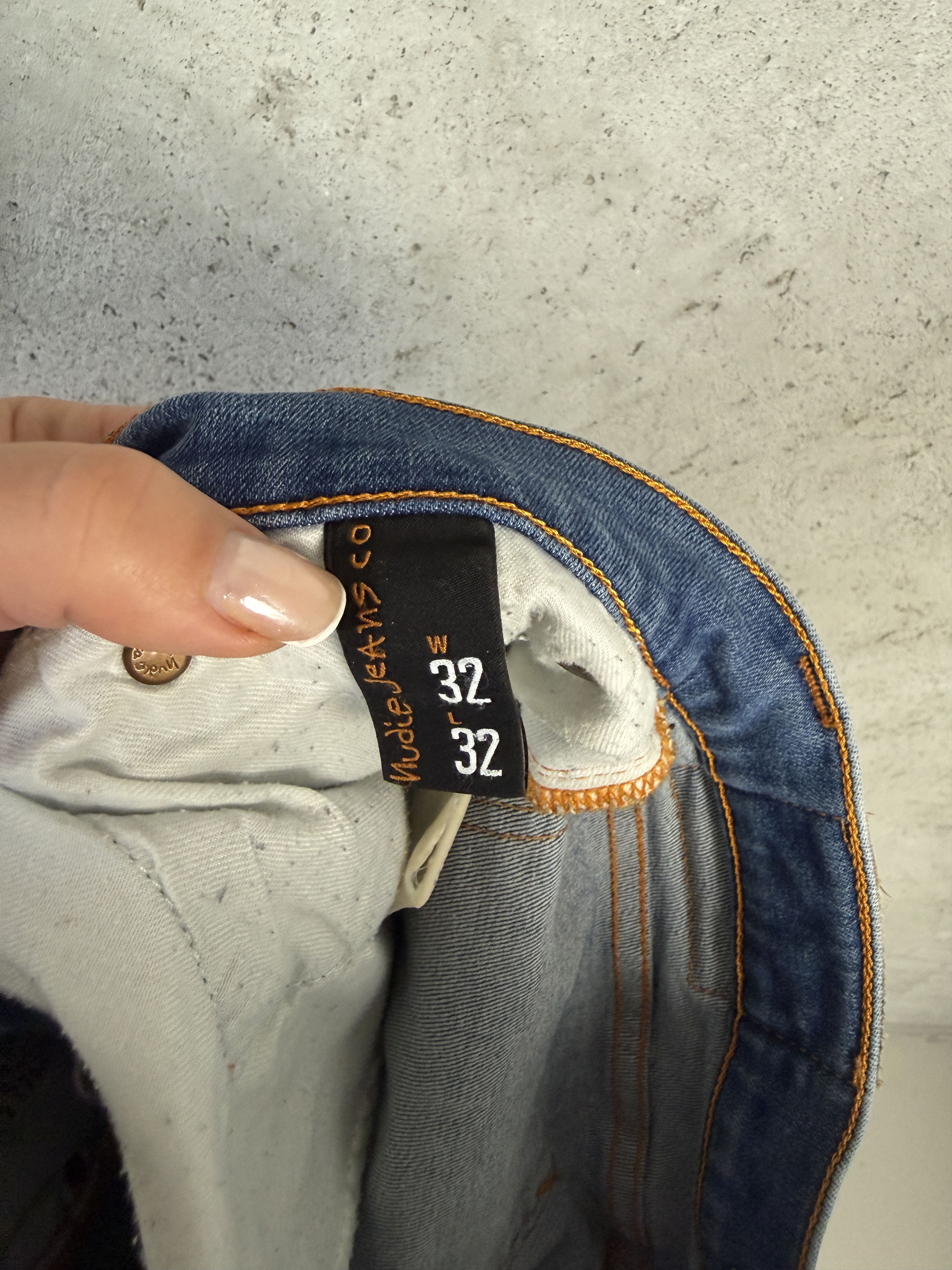 Nudie Jeans Nudie Jeans Tight Long John denim jeans pants Size US 32 / EU 48 - 6 Thumbnail