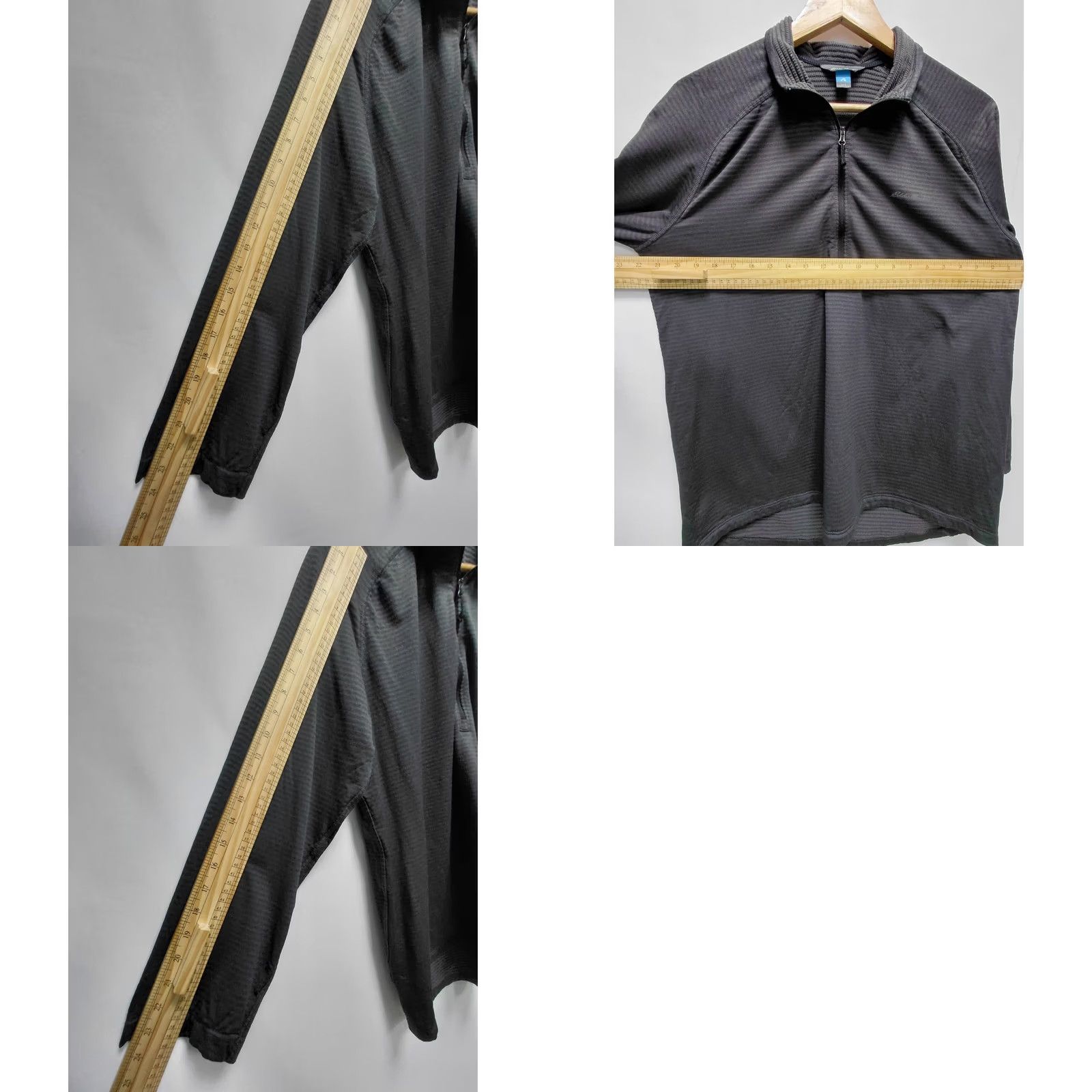 Eddie Bauer Eddie Bauer Men’s Active Pullover Gray 1/4 Zip Long Sleeve Regular Size L Shirt Size US L / EU 52-54 / 3 - 8 Thumbnail