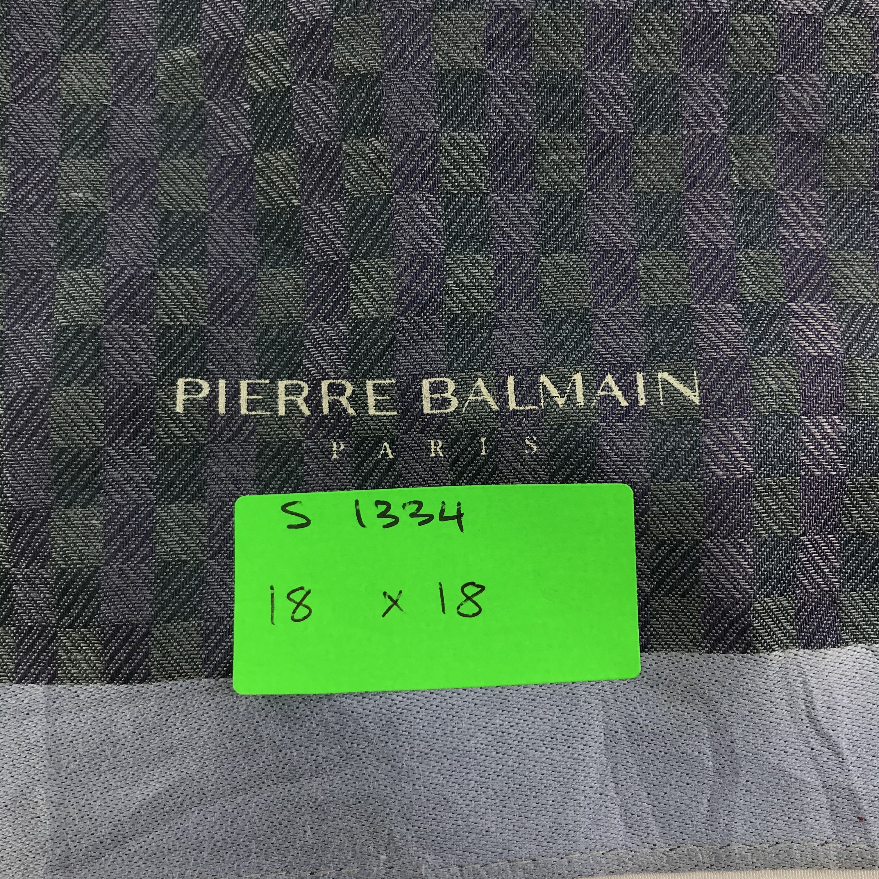 Pierre Balmain × Vintage Pierre Balmain Bandana / Handkerchief / Neckerchief - S1334 Size ONE SIZE - 5 Thumbnail