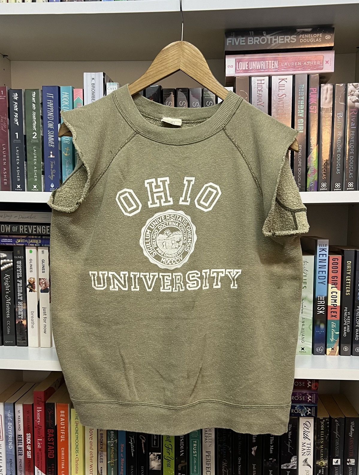 Vintage True Vintage 80s OHIO University Custom Sleeveless Size US M / EU 48-50 / 2 - 1 Thumbnail