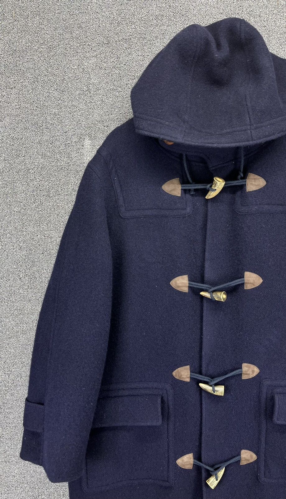 Polo Ralph Lauren Polo Ralph Lauren Luxury Hoodie Wool Duffle Coat Jacket Size US L / EU 52-54 / 3 - 4 Thumbnail