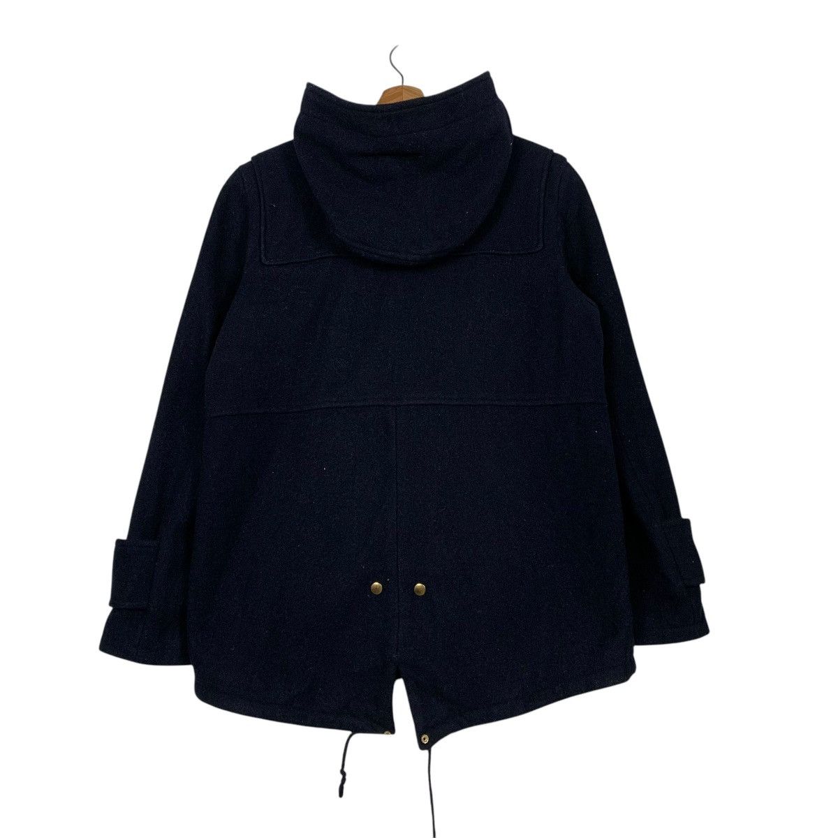 Ne-Net Ne-net Hooded Wool Duffle Coat Size US M / EU 48-50 / 2 - 7 Thumbnail