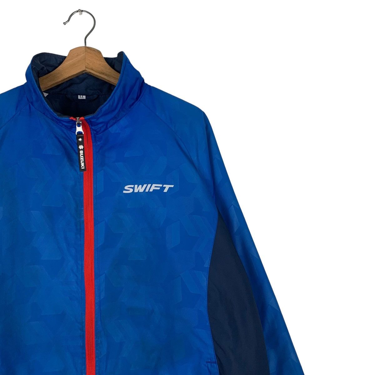 Japanese Brand SUZUKI SWIFT Motorsport Blue Light Jacket #0897-C40 Size US L / EU 52-54 / 3 - 5 Thumbnail