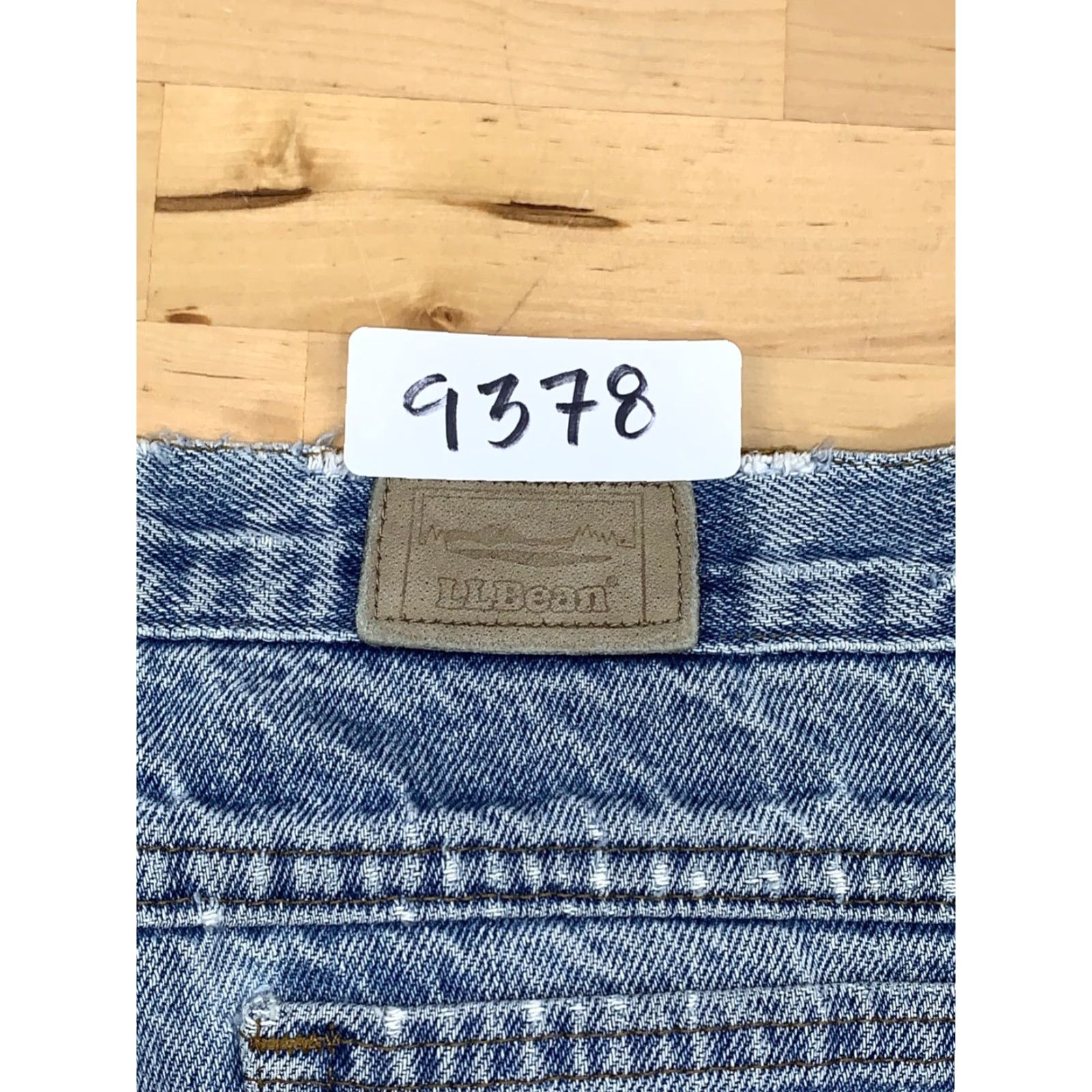 Vintage VINTAGE L.L. Bean Denim Jeans Mens 32x30 Blue Straight 90s Nature USA Lined Jeans Regular 30in Inseam Men Size US 32 / EU 48 - 3 Thumbnail
