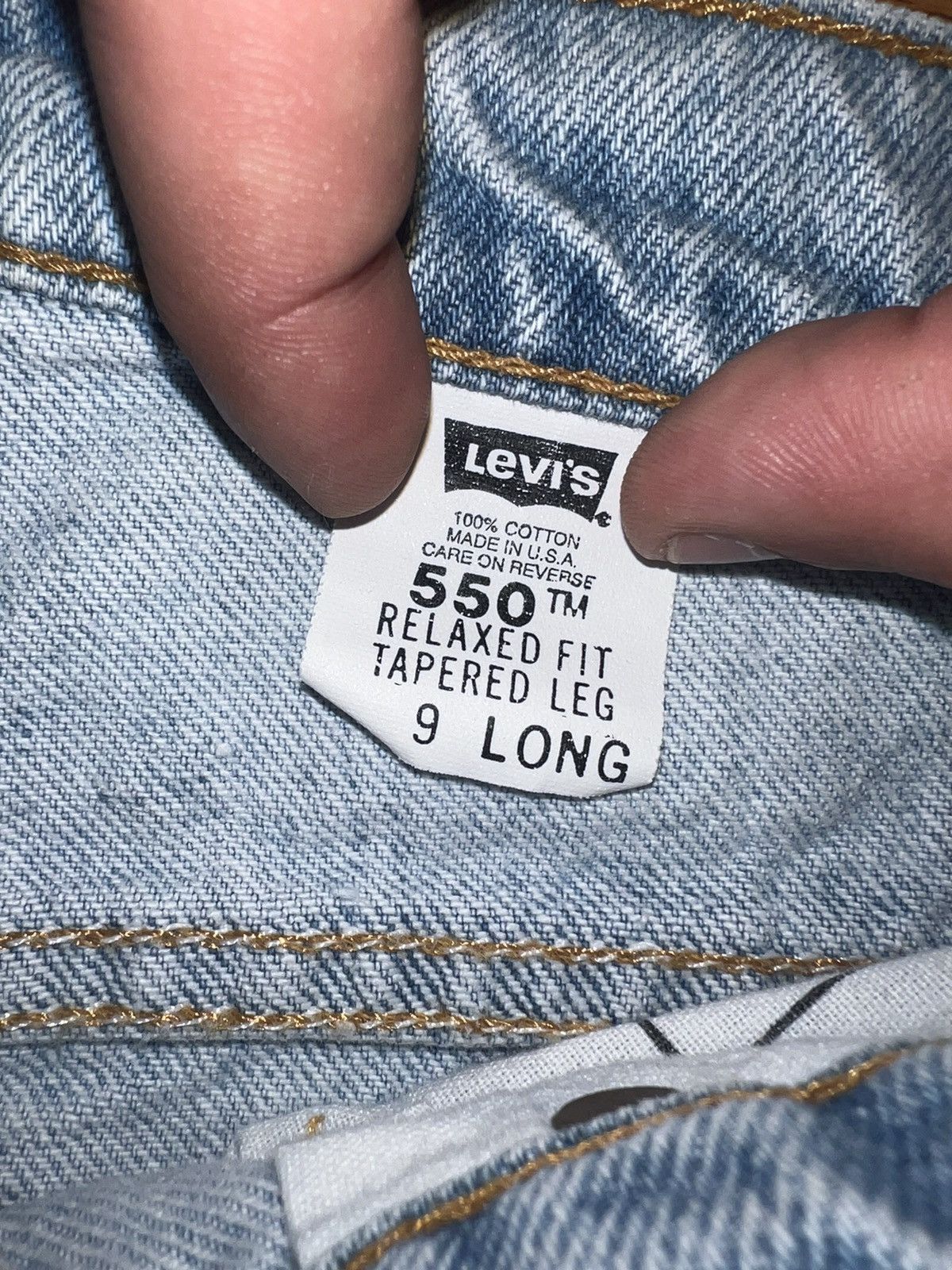 Levi's Vintage Clothing Vintage Levi’s Made in USA 550 Size 32" / US 10 / IT 46 - 3 Thumbnail