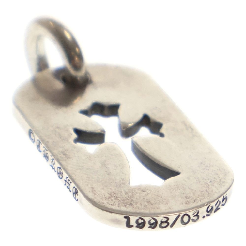 Chrome Hearts Cutout Cross Dog Tag Small Necklace Top