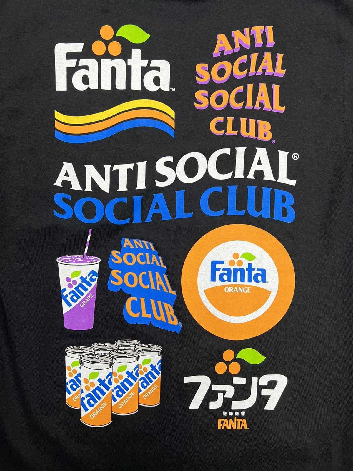 Anti Social Social Club ASSC Fanta Pop T-Shirt Size US L / EU 52-54 / 3 - 4 Thumbnail