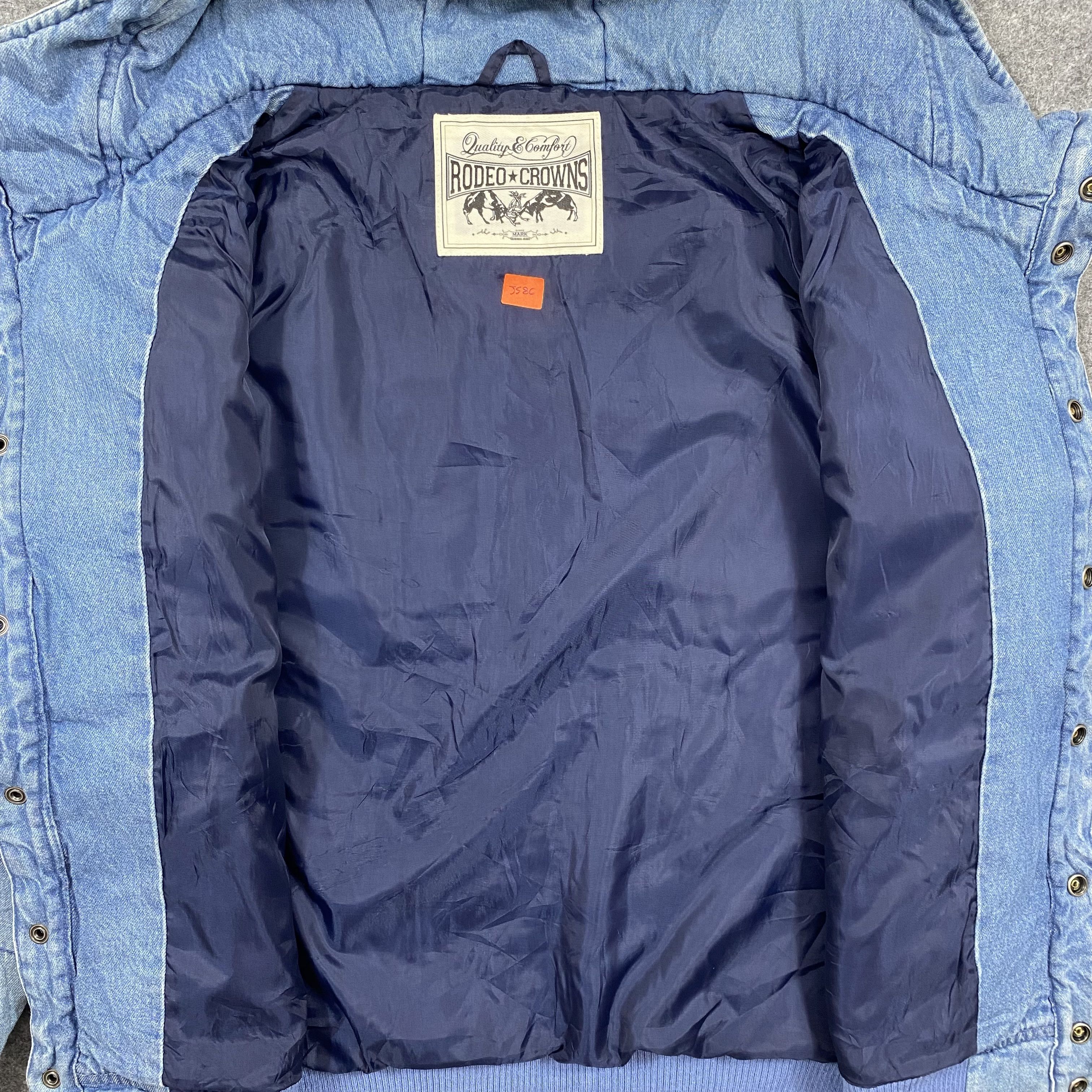 Japanese Brand VINTAGE RODEA CROWNS kapital style puffer JACKET-586 Size US S / EU 44-46 / 1 - 3 Thumbnail