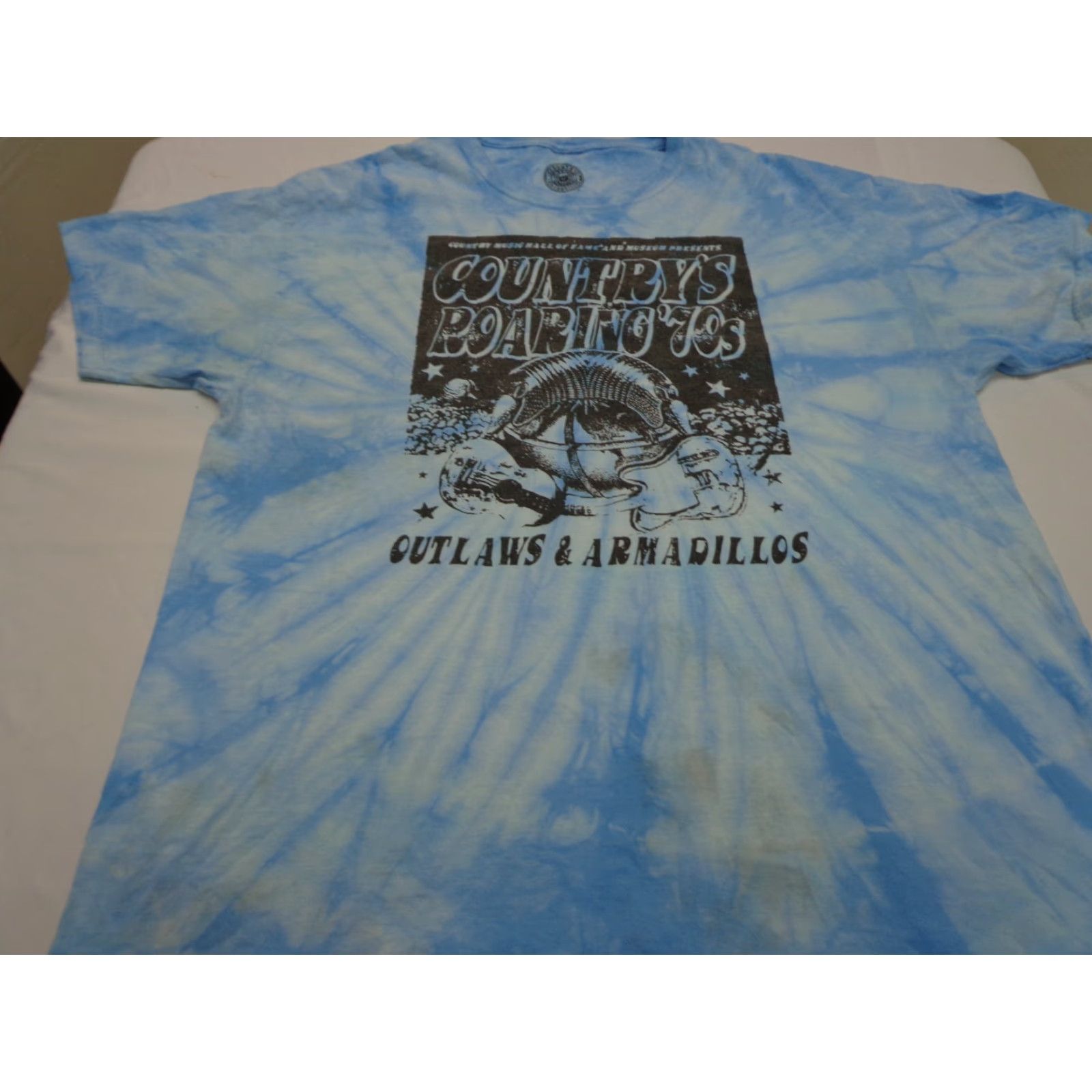 Vintage **Country Music Hall of Fame Roaring 70's Tie Dye XL T-shirt** User: Country Music Hall of Fame Roaring 70's Tie Dye XL T-shirt Size US XL / EU 56 / 4 - 4 Thumbnail