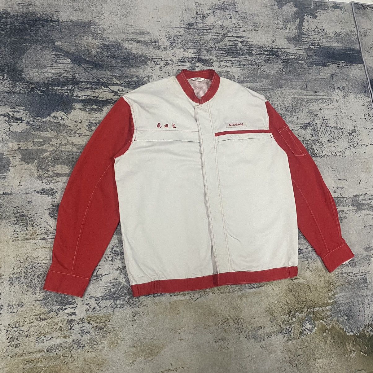 Japanese Brand × Vintage Vintage Japanese Nissan MotorSport Button Up Jacket Size US XL / EU 56 / 4 - 4 Thumbnail