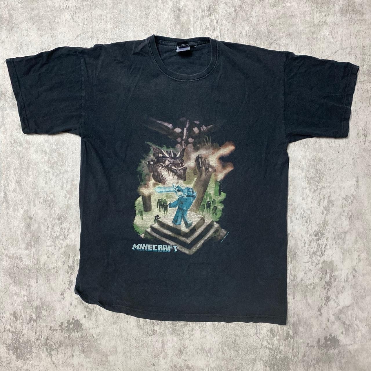 Other Black vintage Minecraft tee gaming Size US S / EU 44-46 / 1 - 1 Thumbnail