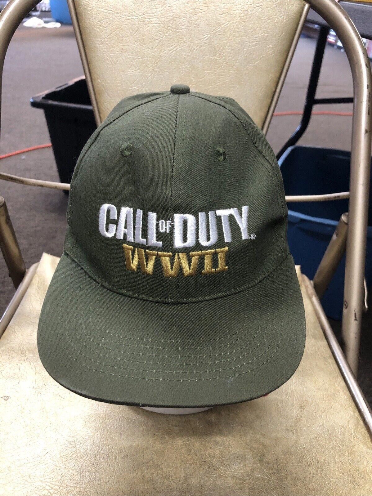 Designer Call Of Duty WWII Baseball Cap Hat Adjustable Snapback Green Size ONE SIZE - 1 Thumbnail
