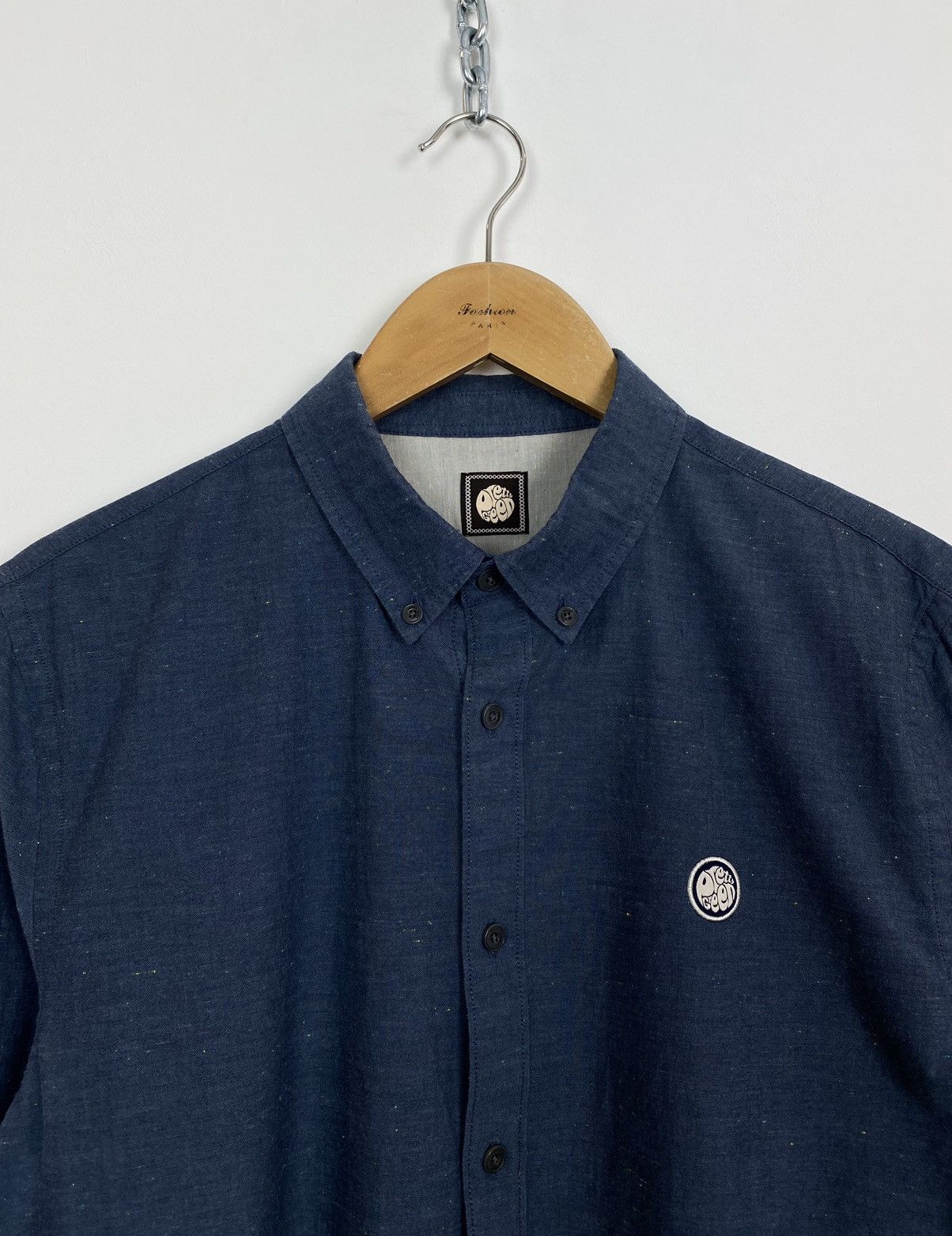 Pretty Green Pretty Green Long Sleeve Buttons Up Slim Fit Shirt Sz M Size US M / EU 48-50 / 2 - 2 Thumbnail