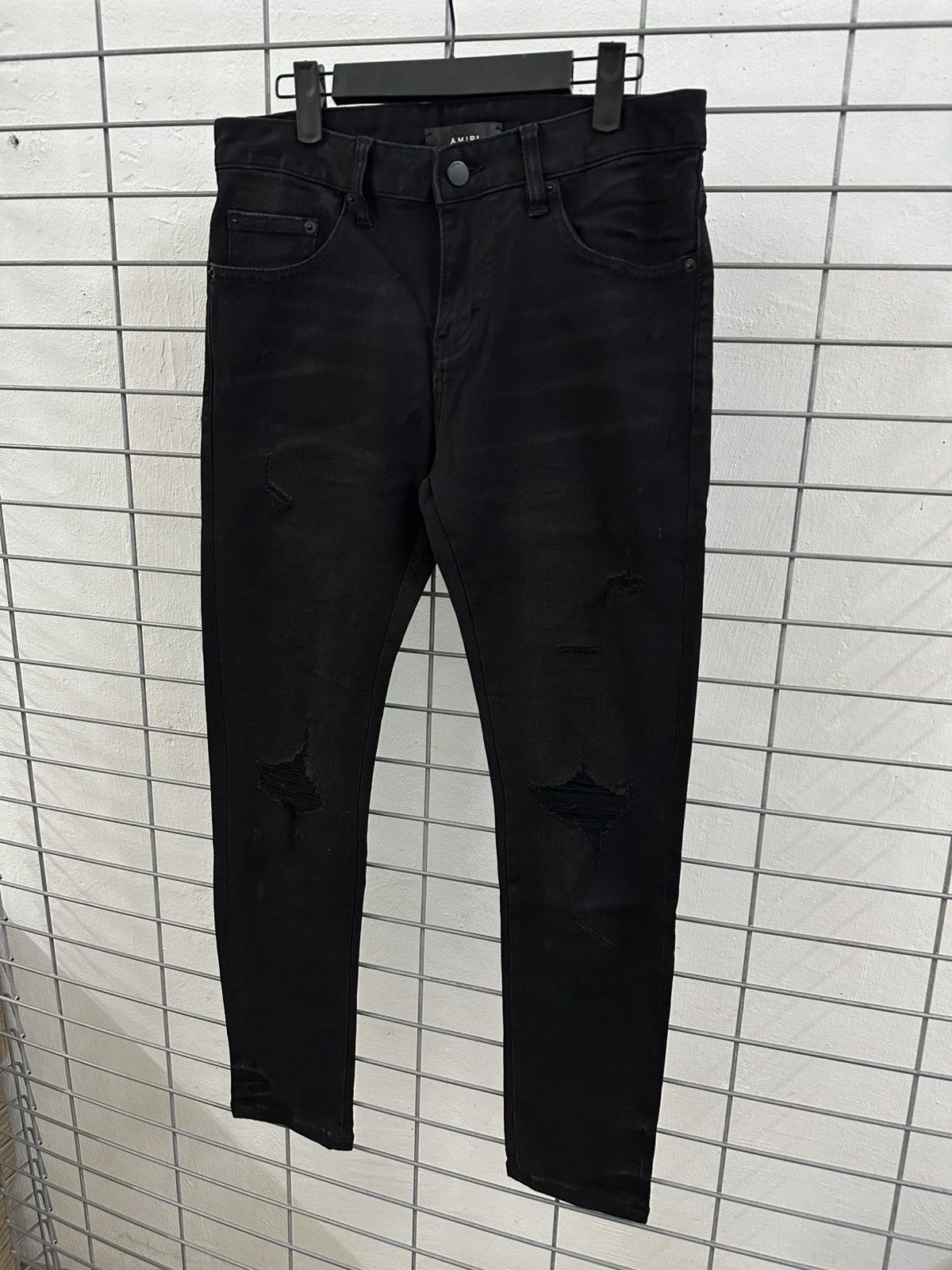 Amiri AMIRI MX1 Skinny Ripped Jeans Size 30" / US 8 / IT 44 - 3 Thumbnail