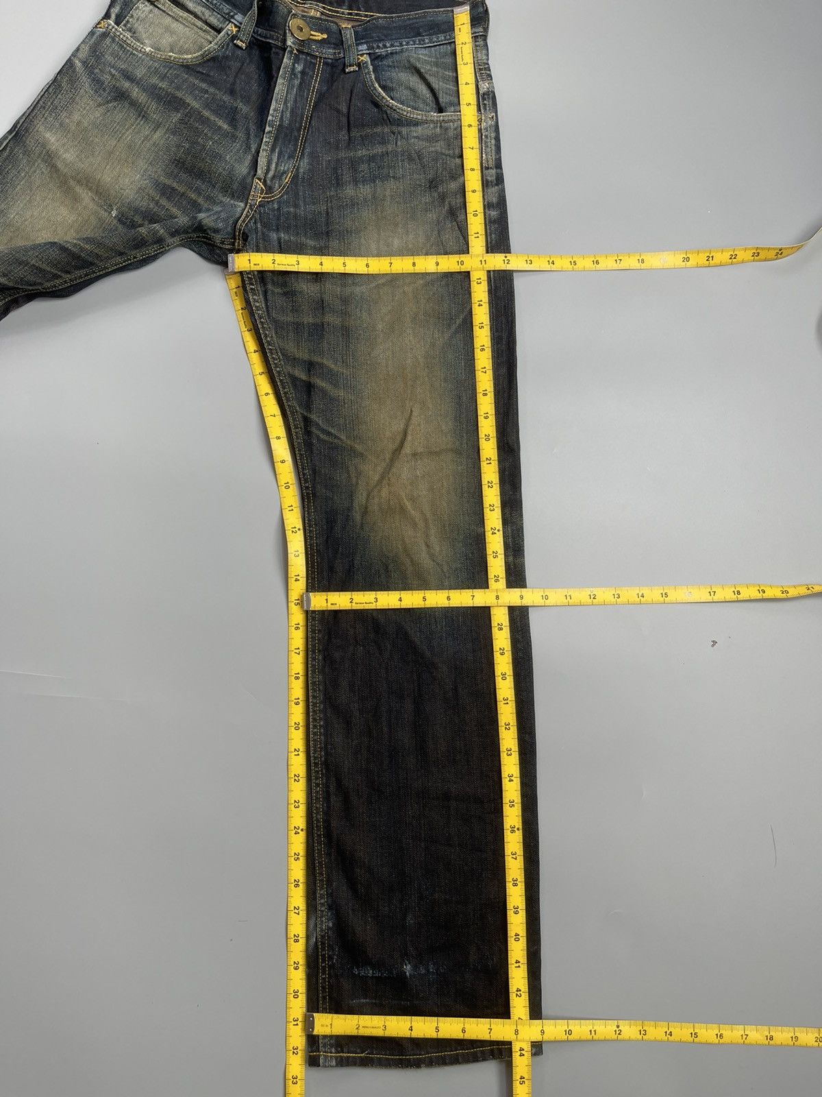 Lee LEE 101 straight fit jeans with a nice fade jeans Size US 32 / EU 48 - 5 Thumbnail