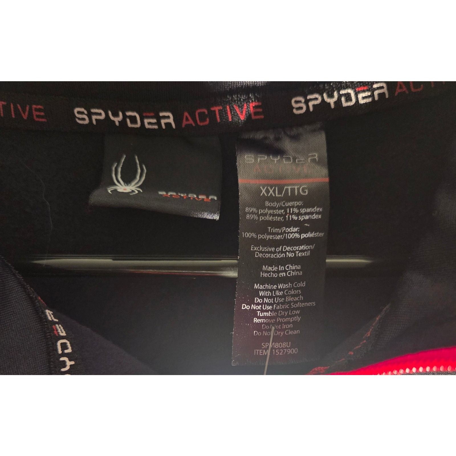 Spyder Spyder Men's Active Sweatshirt XXL Dark Grey Size US XXL / EU 58 / 5 - 9 Thumbnail