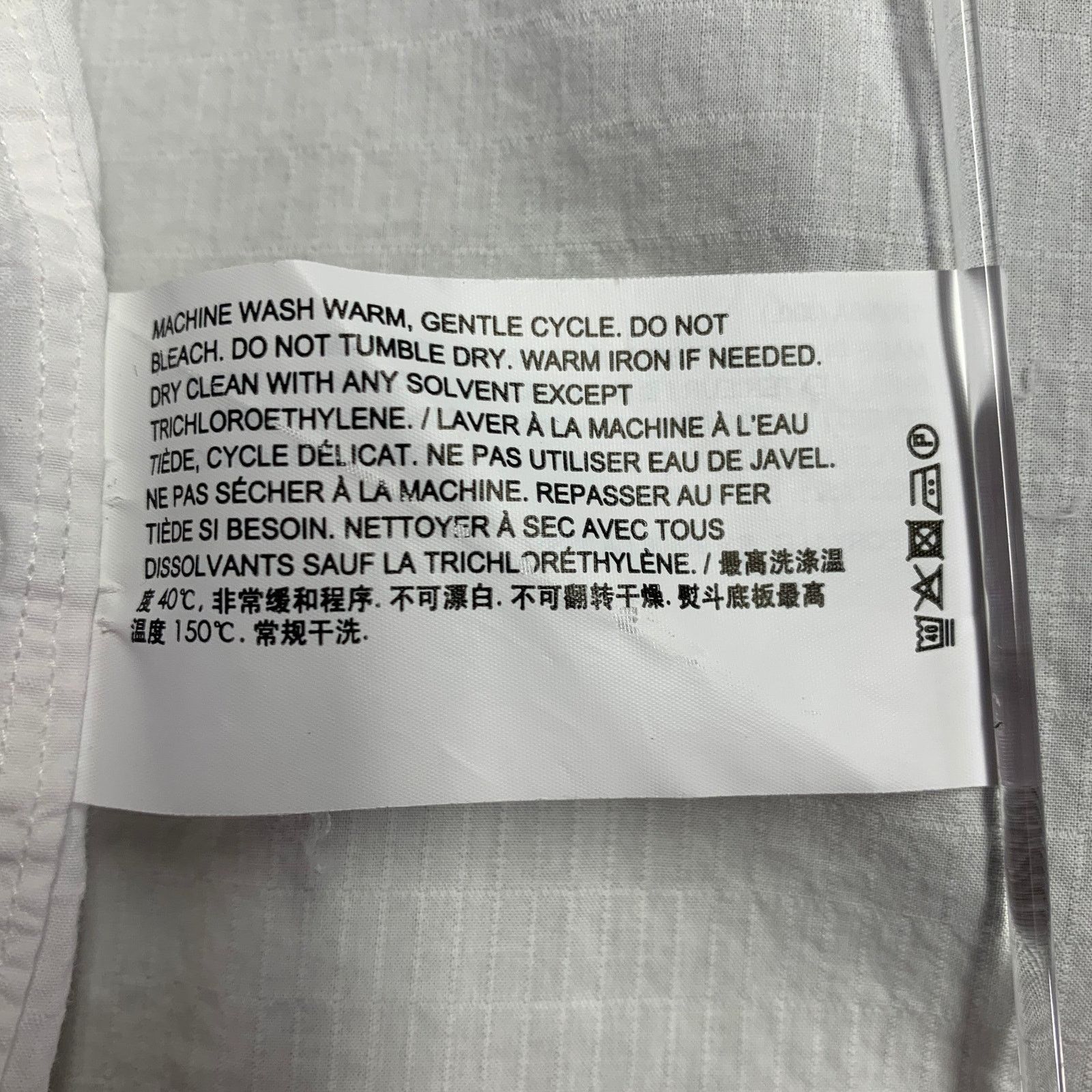 Theory Size XXL Irving White Cotton One Pocket Short Sleeve Shirt Size US XXL / EU 58 / 5 - 6 Thumbnail