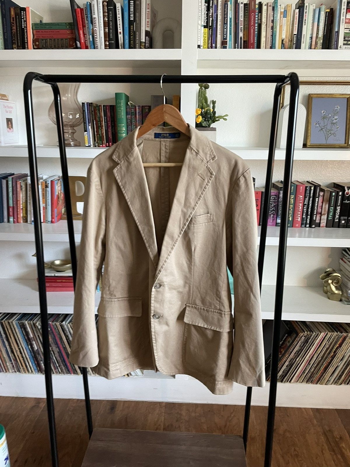 Polo Ralph Lauren Beige POLO Ralph Lauren blazer Size US M / EU 48-50 / 2 - 2 Thumbnail